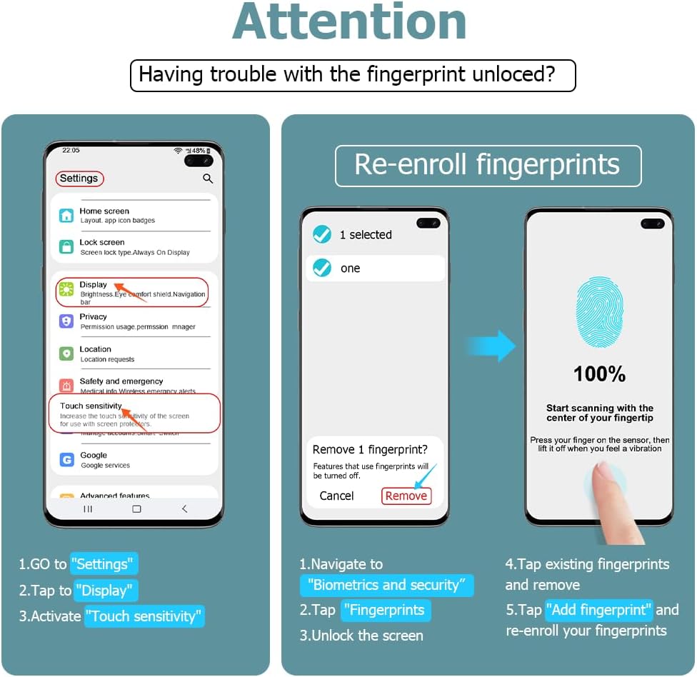 3 2 Pack Galaxy S10 Plus Screen Protector Camera lens film 9H Hardness Tempered Glass Screen Protector Bubble-Free, Easy Installation,Compatible Fingerprint Unlock,for Samsung Galaxy S10 Plus 6.4 Inch