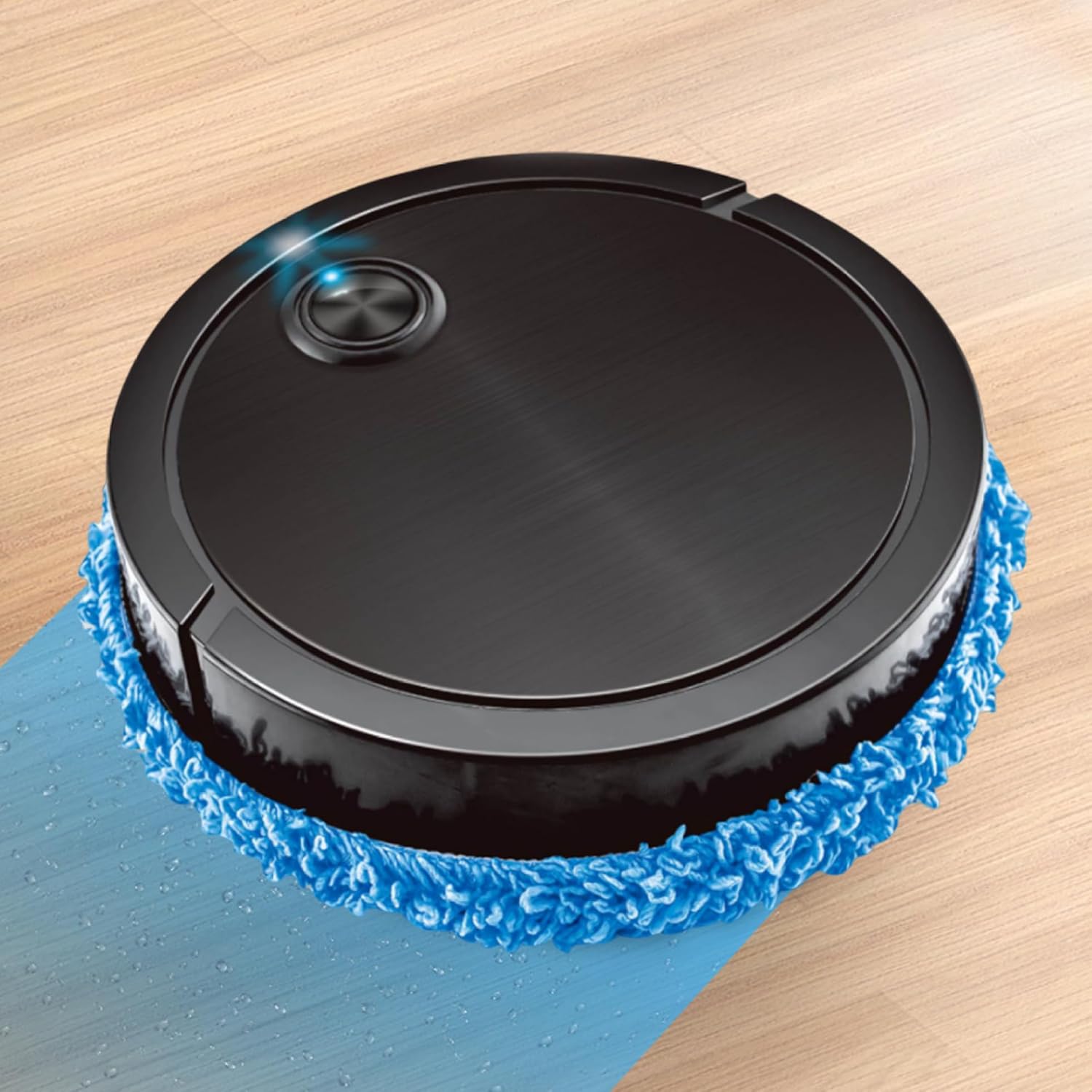 Intelligent Floor Sweeper USB Smart Robot Cleaner Automatic Cleaning Robot Wet Dry Smart Sweeper for Floor Cleaning Black, Wet and Dry Sweeper · v2