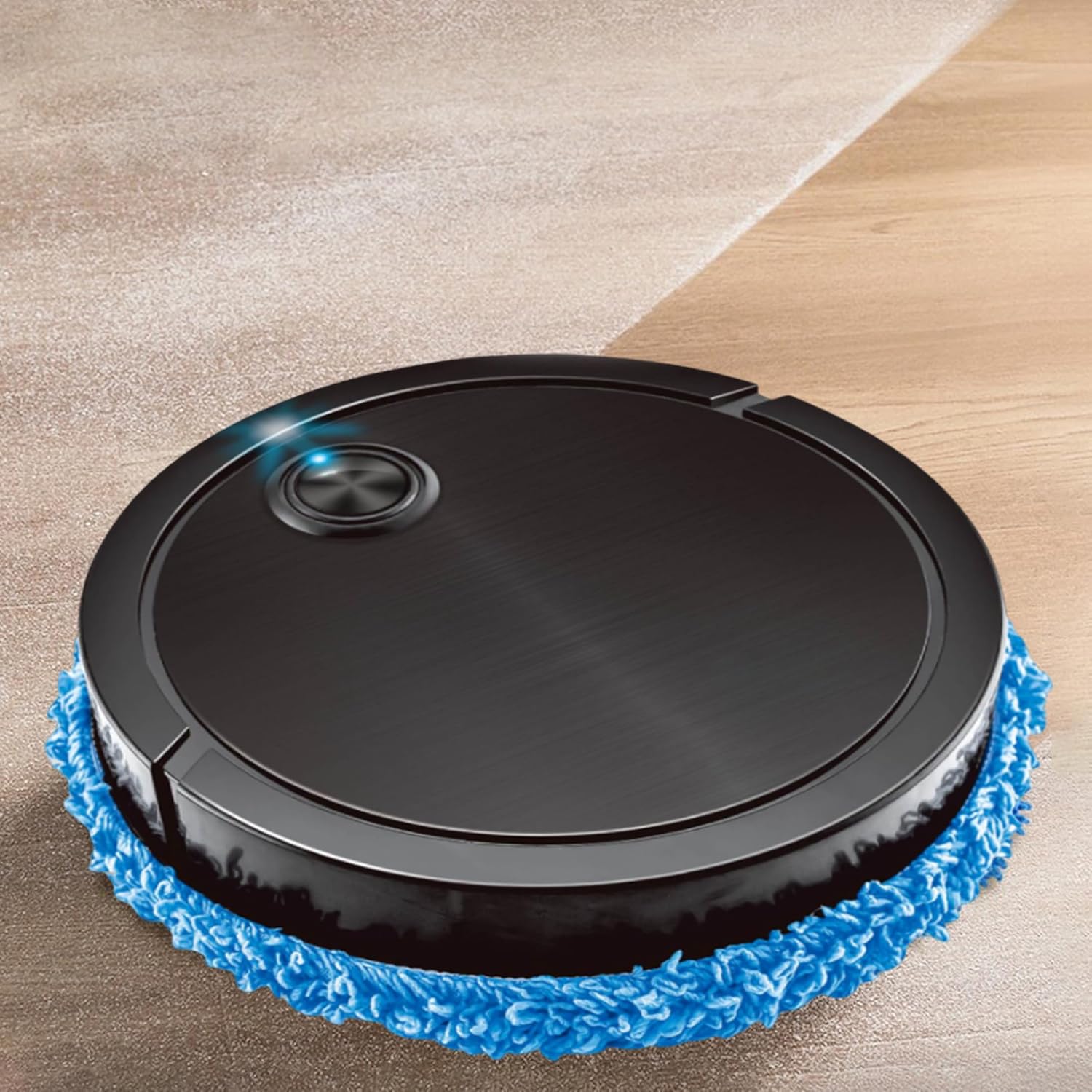Intelligent Floor Sweeper USB Smart Robot Cleaner Automatic Cleaning Robot Wet Dry Smart Sweeper for Floor Cleaning Black, Wet and Dry Sweeper · v2