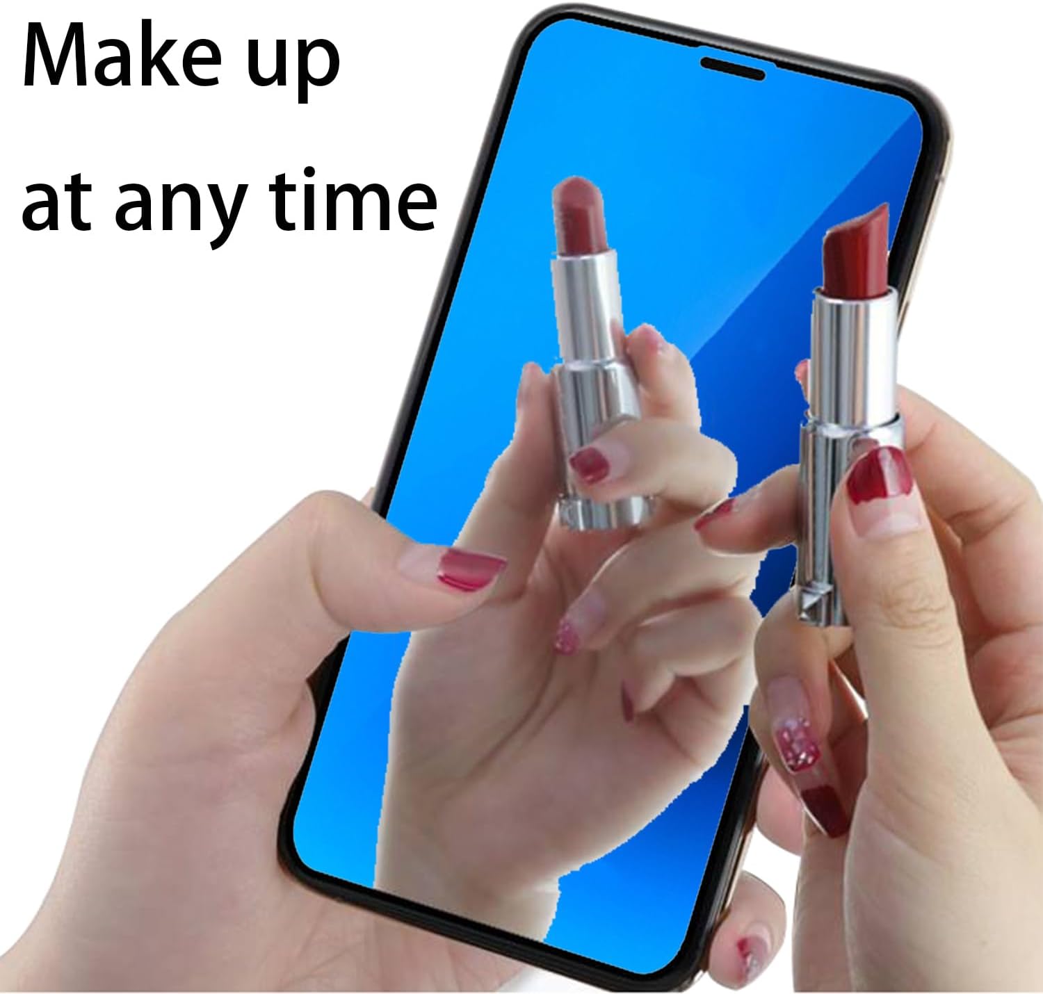 2 Pack Anti-Blue Privacy Tempered Glass for iPhone 16 Pro Anti-Spy Screen Protector Film Electroplated Blue 6.3 inch · v2