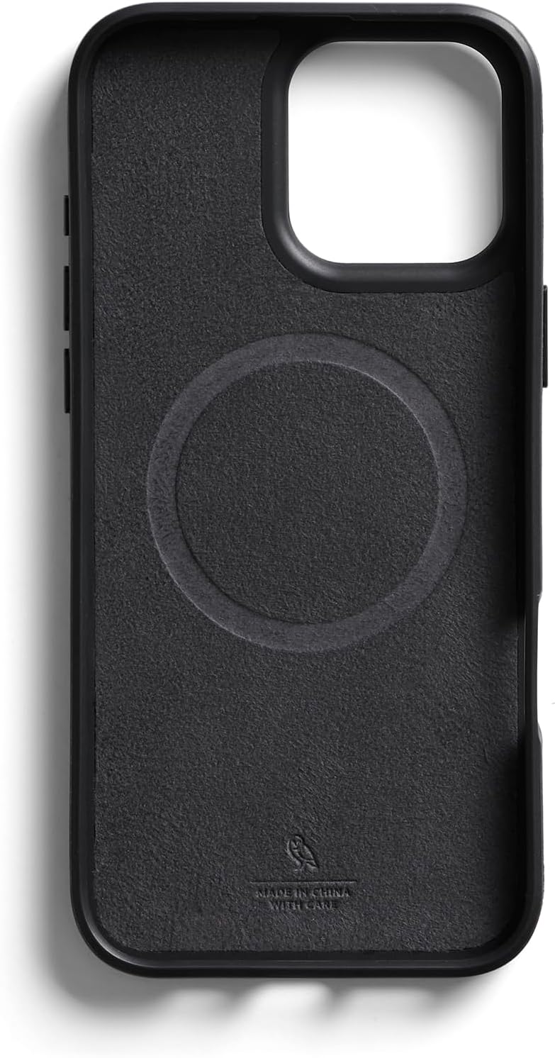 Custodia a portafoglio Bellroy Mod per iPhone 16 Pro Max (custodia sottile in pelle per iPhone, portafoglio per telefono) - nera