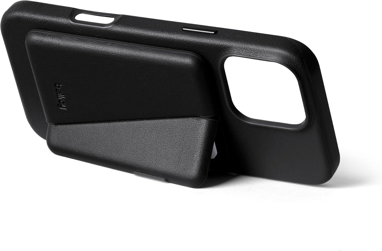 Custodia a portafoglio Bellroy Mod per iPhone 16 Pro Max (custodia sottile in pelle per iPhone, portafoglio per telefono) - nera