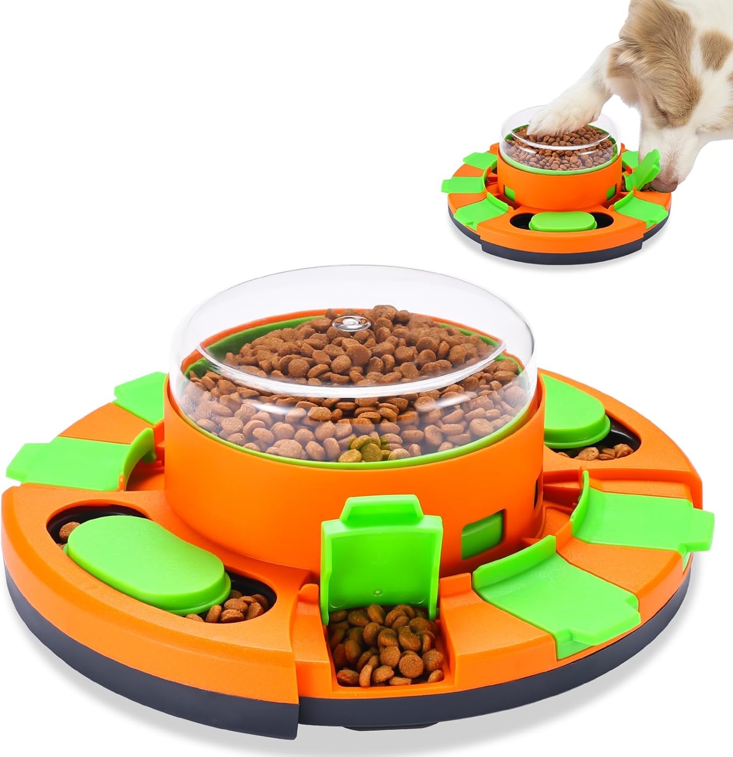 Dog Puzzle Toys Dog Slow Feeder Treat Puzzle, Interactive Enrichment Toys for Dog, Dog Food Dispenser for Boredom and Mental Stimulation · v7