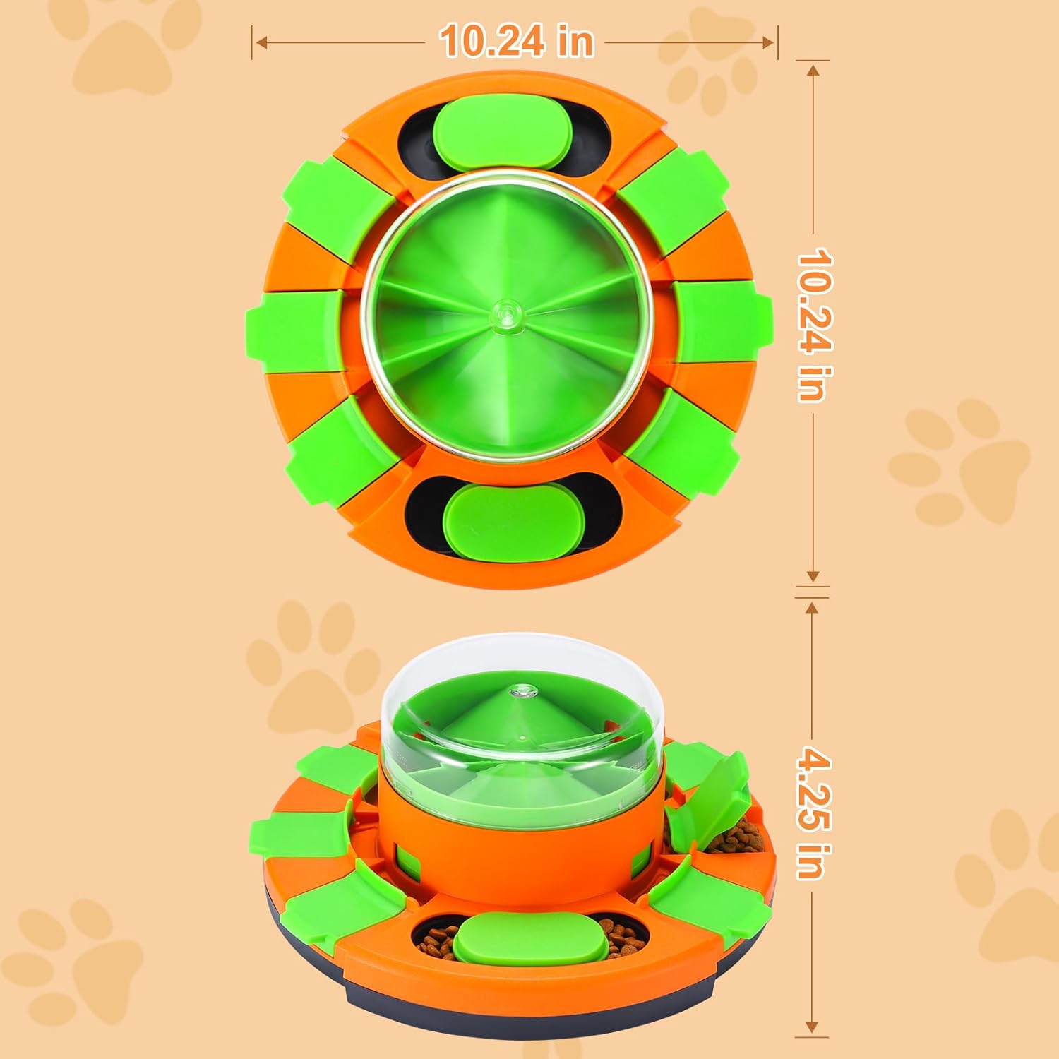 Dog Puzzle Toys Dog Slow Feeder Treat Puzzle, Interactive Enrichment Toys for Dog, Dog Food Dispenser for Boredom and Mental Stimulation · v7