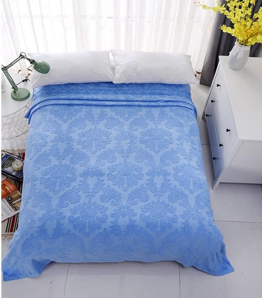 100% Cotton Blanket Super Soft Printed Sofa Blanket,Luxury Breathable Bed Sheet Warm Comfortable Blanket Two-Person Number All Seasons Easy to Clean-D 200x230cm · v3
