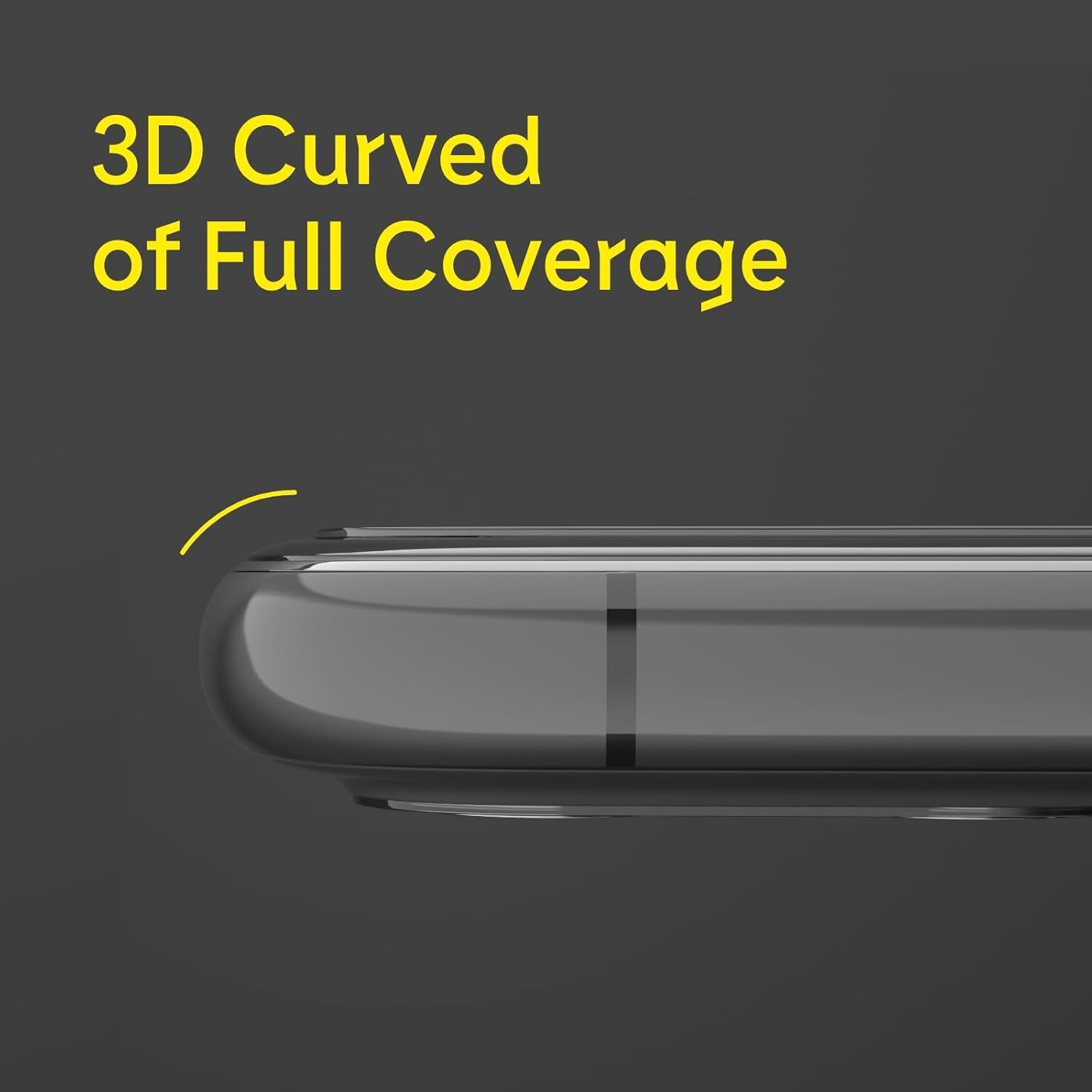 RhinoShield 9H Tempered Glass Screen Protector Compatible with iPhone 16 Pro Max | High Transparency, Scratch and Blue Light Resistant, 3D Curved Full Coverage, Installation Tool Included · v2