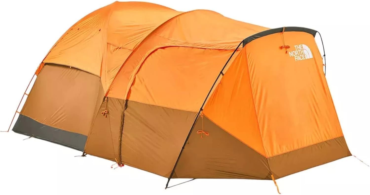 THE NORTH FACE Wawona 6 Campingzelt für sechs Personen — (ohne flammhemmende Beschichtung), Light Exuberance Orange/Timber Tan/New Taupe Green, Einheitsgröße