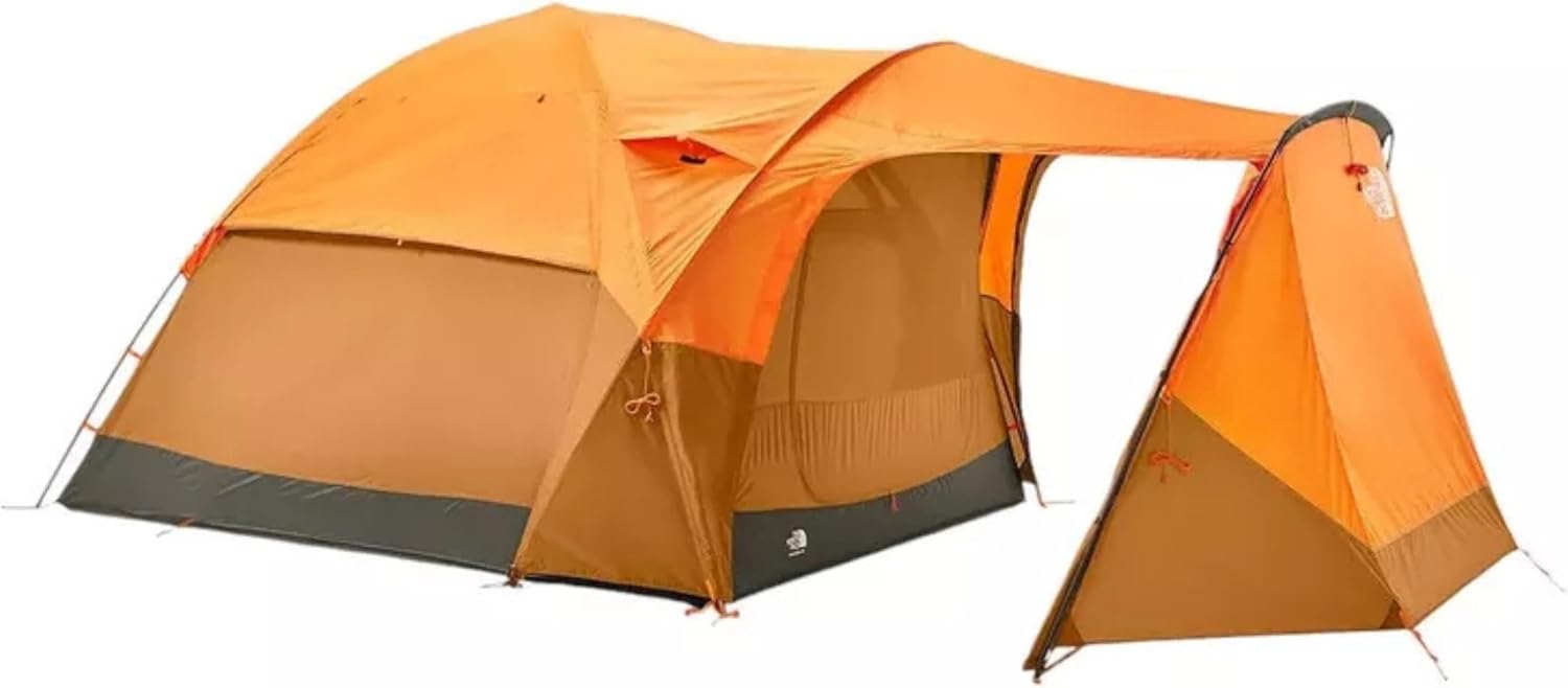 THE NORTH FACE Wawona 6 Campingzelt für sechs Personen — (ohne flammhemmende Beschichtung), Light Exuberance Orange/Timber Tan/New Taupe Green, Einheitsgröße