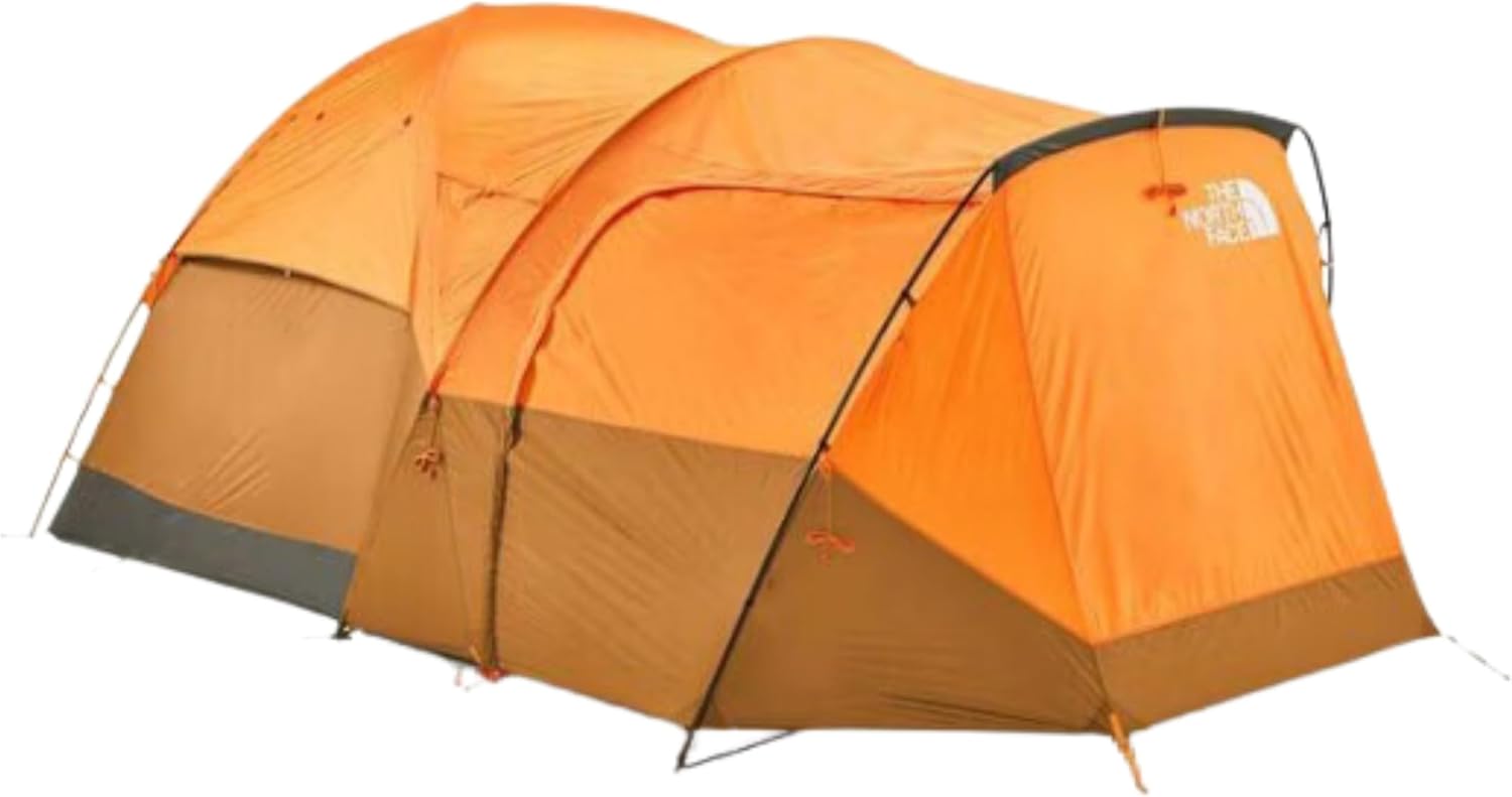 THE NORTH FACE Wawona 6 Campingzelt für sechs Personen — (ohne flammhemmende Beschichtung), Light Exuberance Orange/Timber Tan/New Taupe Green, Einheitsgröße