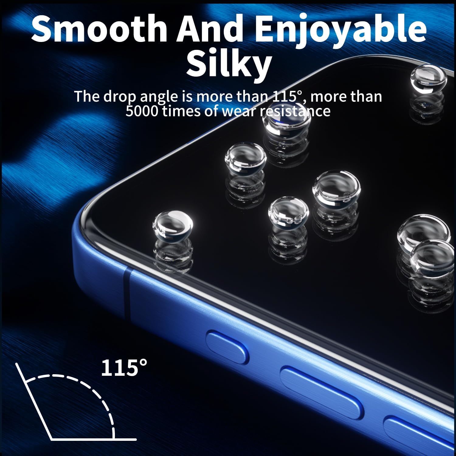 Protecteur d'écran 3D HD pour iPhone 16, protecteur 3D HD en verre trempé, couverture complète de l'écran, installation facile, compatible avec les coques (6,1 pouces)