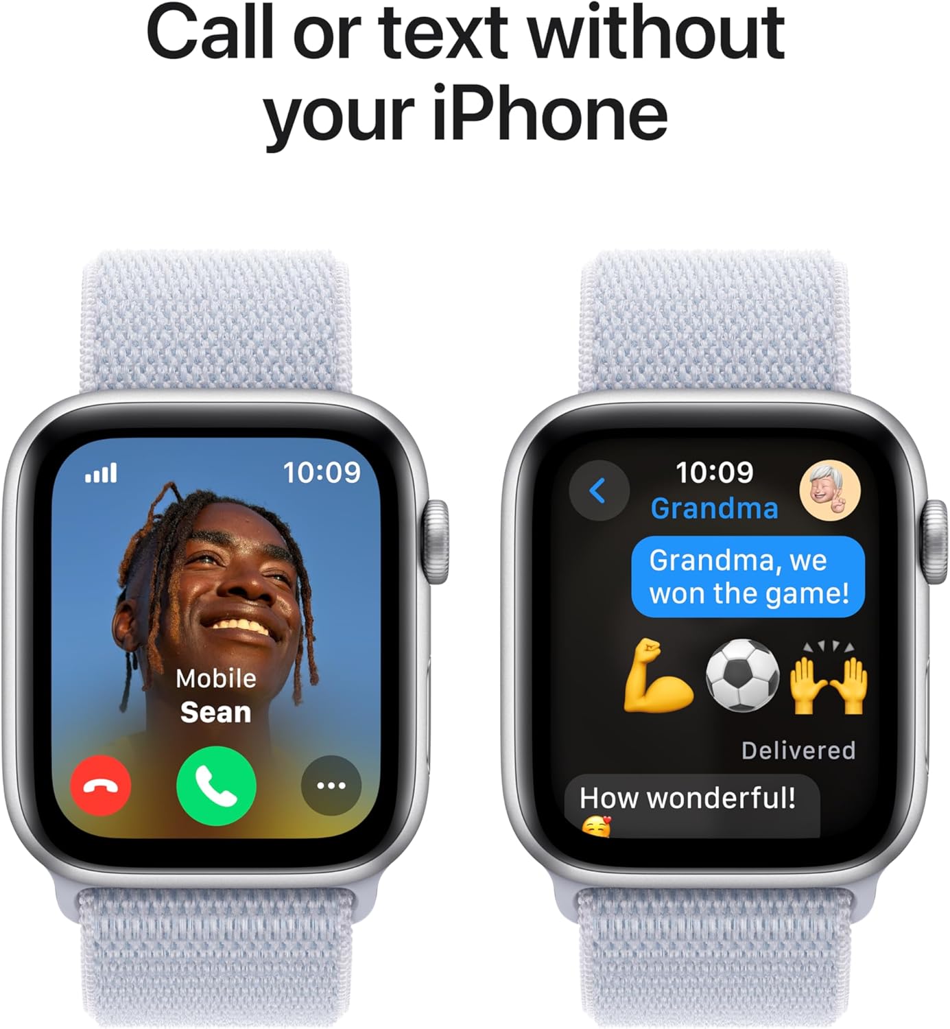 Apple Watch SE (2nd Gen) [GPS   Cellular 44mm] Smartwatch with Aluminum Case with Silver Sport Loop. Fitness  Sleep Tracker, Crash Detection, Heart Rate Monitor, Retina Display, Carbon Neutral · v11