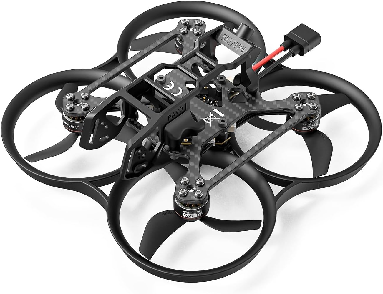 BETAFPV Pavo20 Pro Whoop Drone Quad Cinewhoop da 2,2 pollici con staffa digitale HD, motore 1104 7200KV, F4 2-3S 20A FC, striscia LED COB compatibile per DJI O3/Caddx Vista/Runcam Link per riprese FPV Freestyle