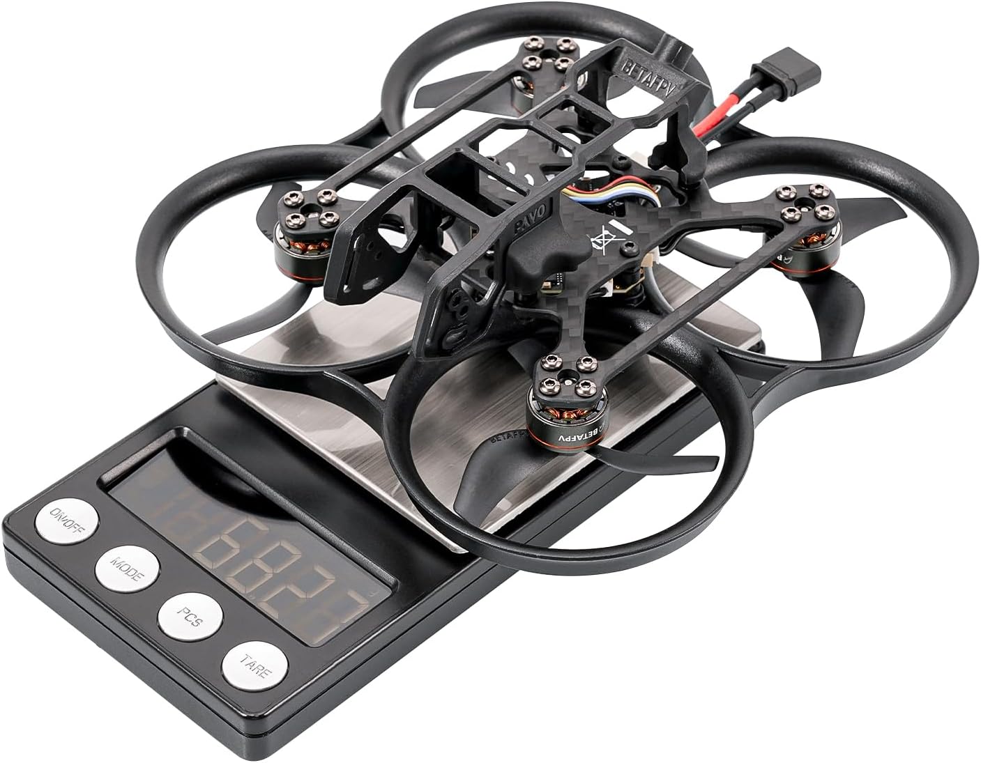 BETAFPV Pavo20 Pro Whoop Drone Quad Cinewhoop da 2,2 pollici con staffa digitale HD, motore 1104 7200KV, F4 2-3S 20A FC, striscia LED COB compatibile per DJI O3/Caddx Vista/Runcam Link per riprese FPV Freestyle