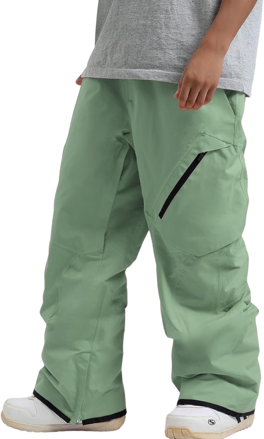 GSOU SNOW Mens Ski Pants Women Snowboard Pant Waterproof Windproof Warm Insulated Outdoor Snow Winter Sports · v3
