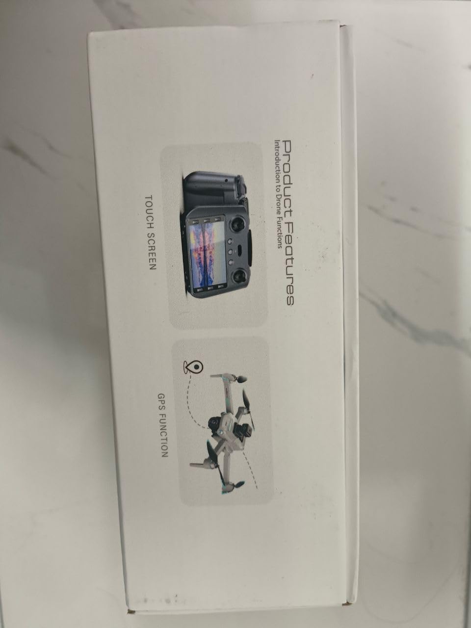 Drone 4K con controller dello schermo, drone quadricottero RC FPV WiFi 5G per adulti, drone GPS intelligente con 50 minuti di tempo di volo più lungo, prevenzione degli ostacoli, decollo/atterraggio con un tasto, Follow Me e scheda SD 8G inclusa