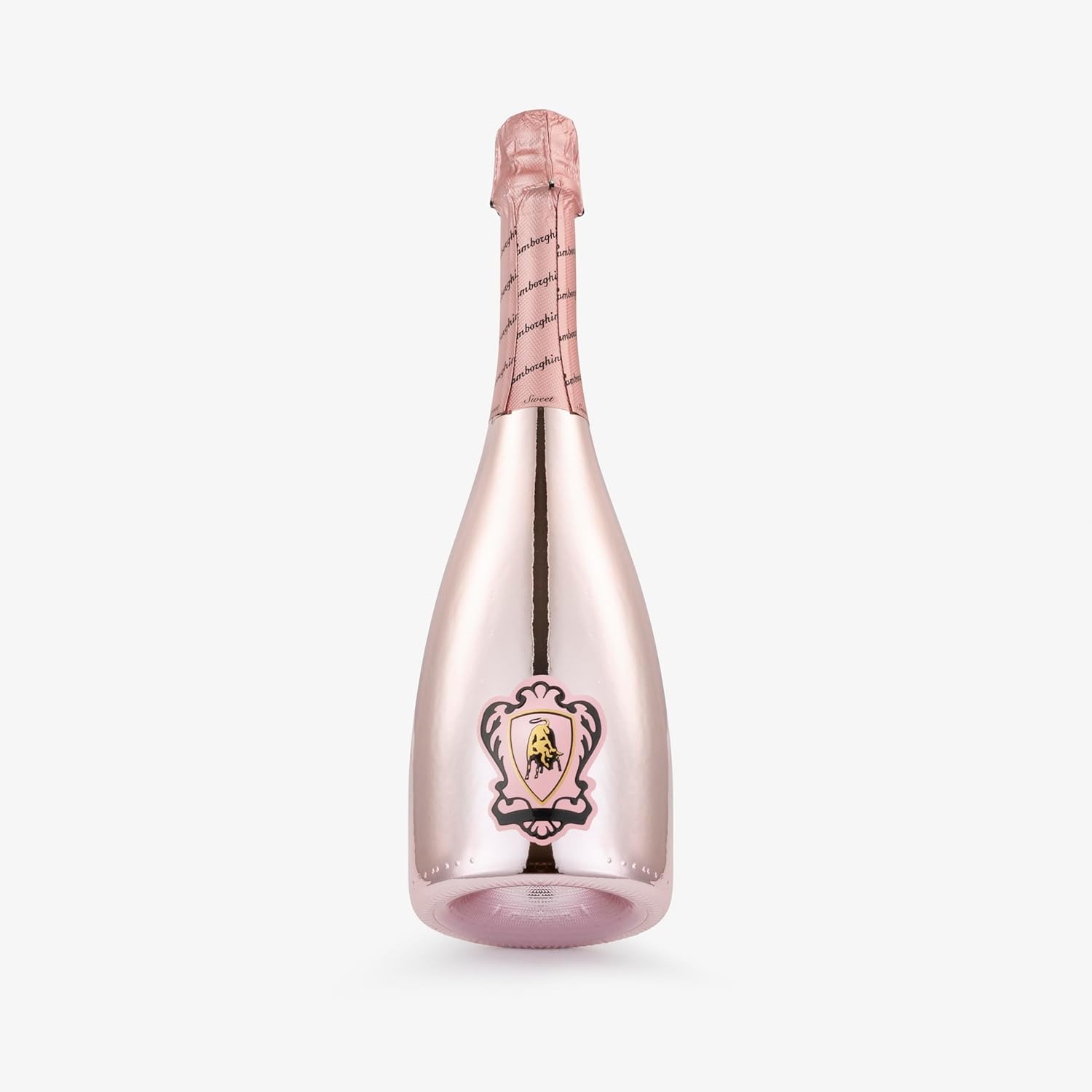 LAMBORGHINI SPARKLING ROSÉ ALCOHOL-FREE – Premium Non-Alcoholic 750ml Luxury Rosé Beverage for Weddings, Baby Showers, Birthdays, Corporate Events, and Celebrations