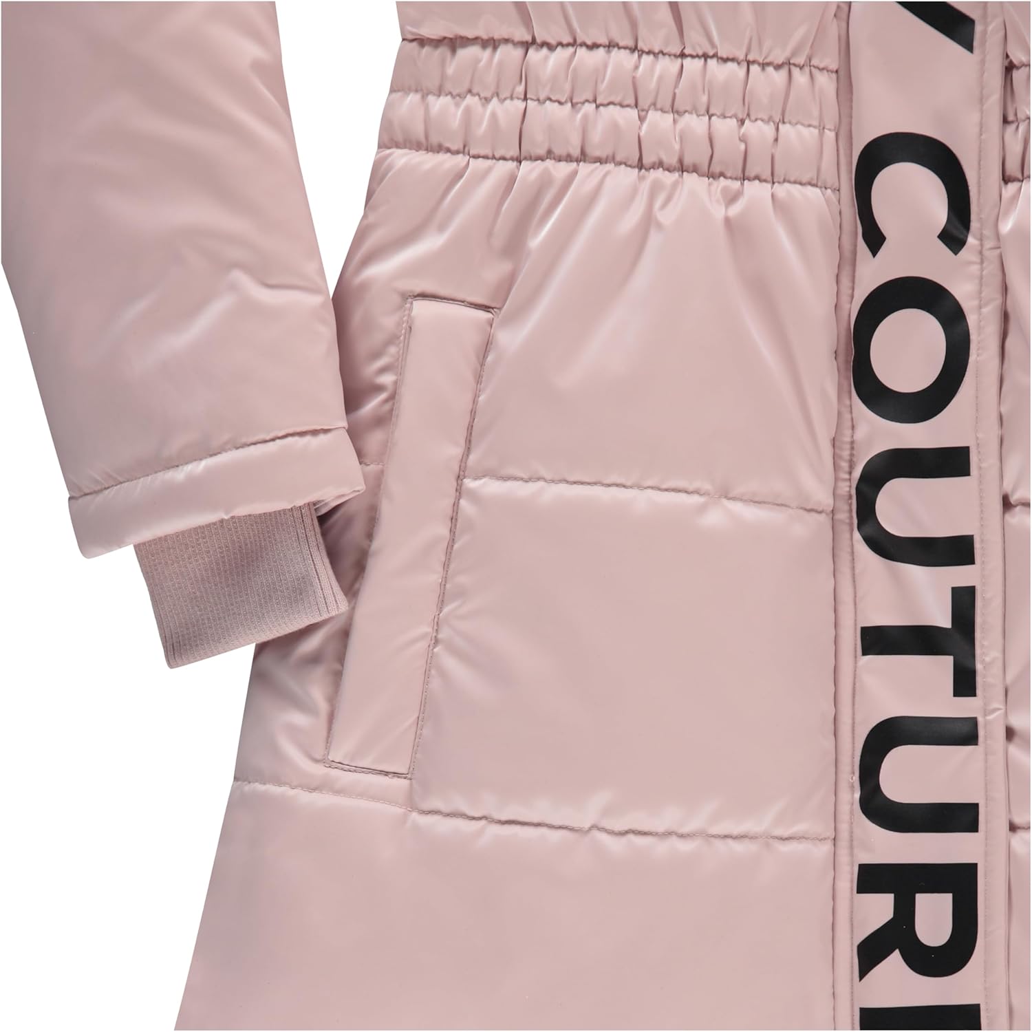 Juicy Couture Girls Coat, 인조 모피 후드 겨울 재킷, 따뜻한 패딩 파카 후드티, 키즈 헤비웨이트 겨울 코트