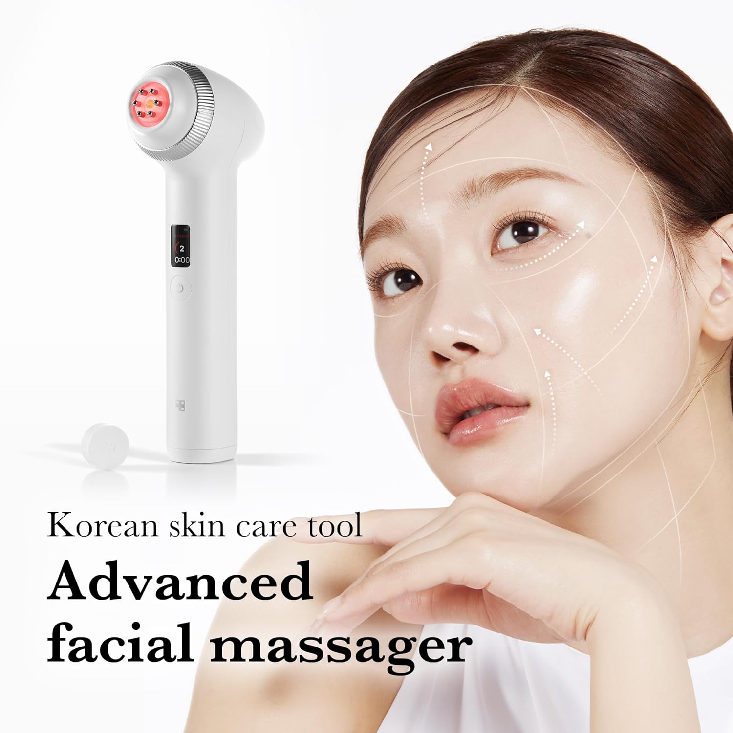 Medicube Age-R Ultra Tune 40.68 | Strumento 2 in 1 ad alta tecnologia per la cura della pelle: elasticità della pelle, Line care, Radiance, strumenti facciali coreani