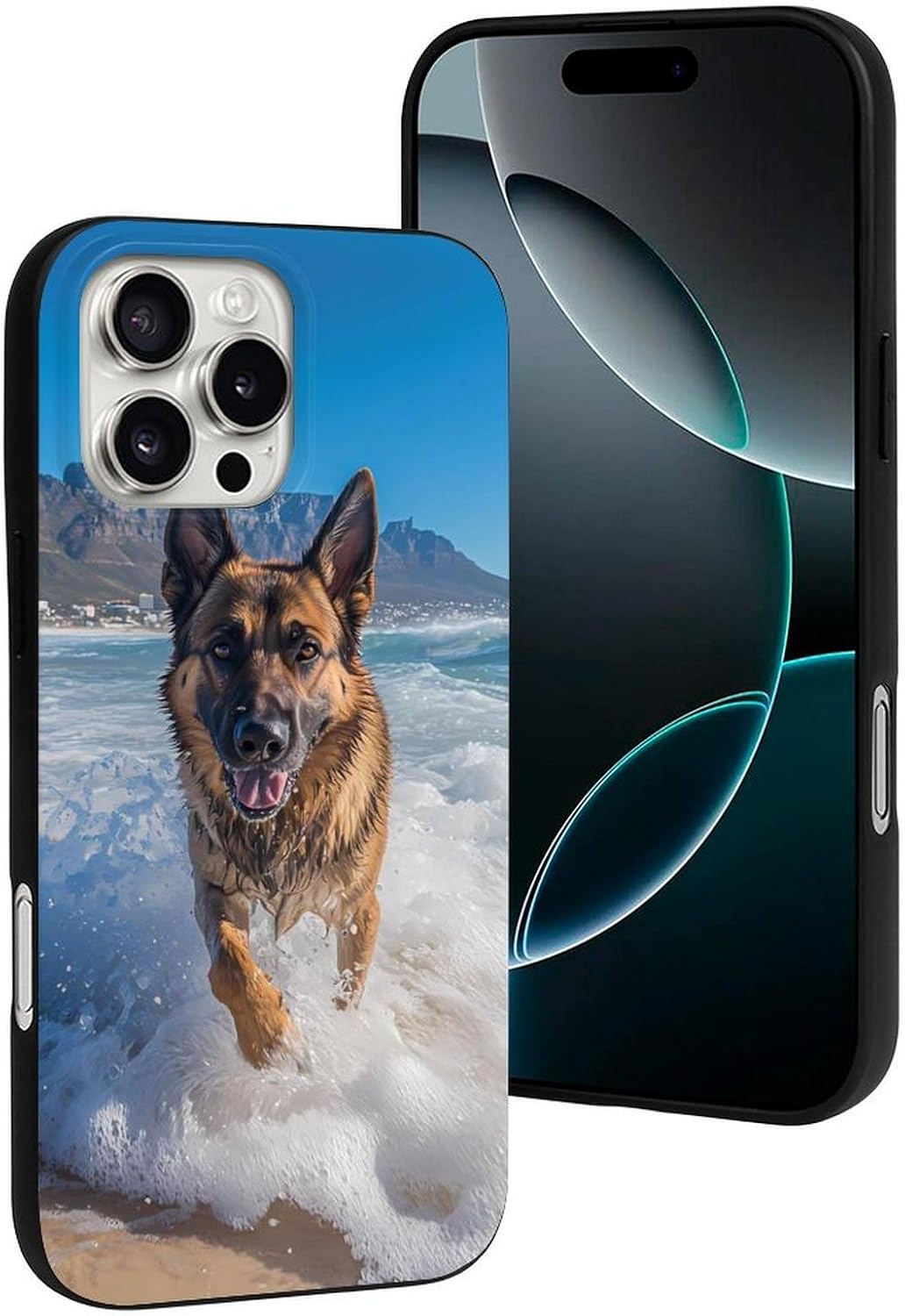 German Shepherd Compatible for iPhone 16 Pro Max Case Soft Protective Phone Case Phone Cover Women Men · v2