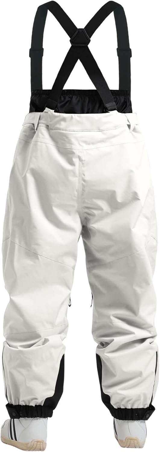 GSOU SNOW Men Snow Bibs Women Baggy Ski Pants Snowboard Overall Insulated Waterproof Windproof Warm Winter · v3