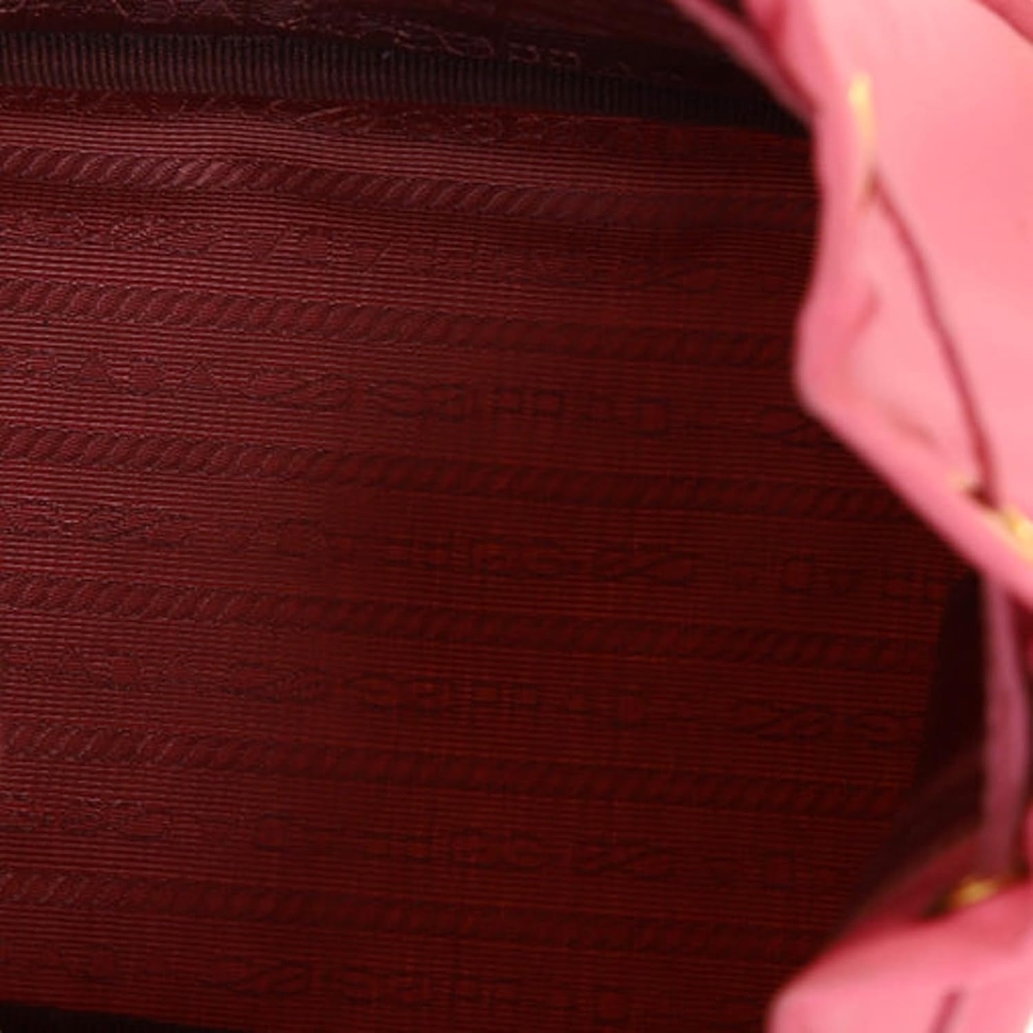 Borse da donna Prada Borsa a tracolla Saffiano Duet Bucket in re-nylon piccola rosa Begonia 1BH038 Borse da donna