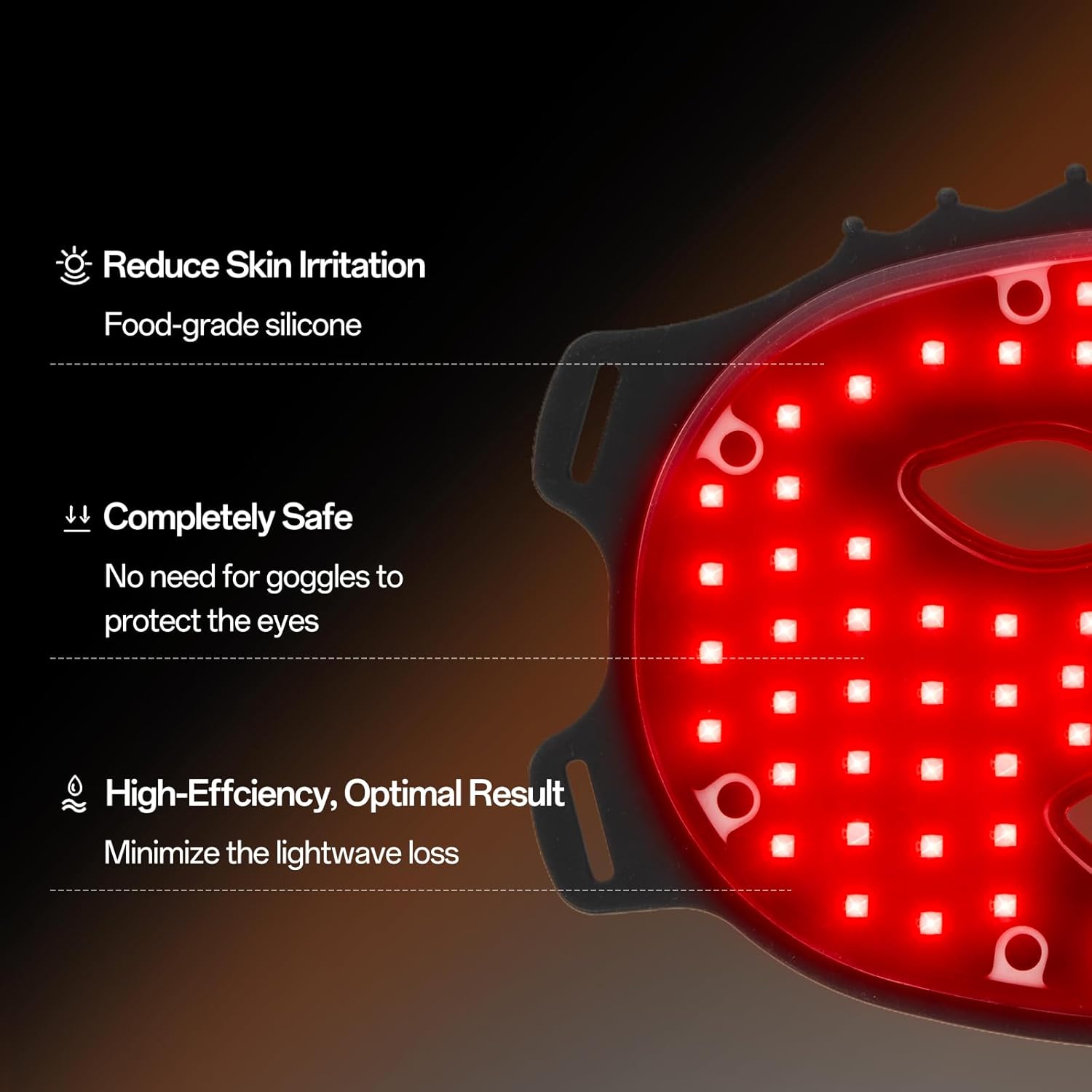 Red Light Mask for Face - 7 Colors Red Light Face Mask, Face Mask Skincare at Home, Wireless Device, Skin Treatment Mask Suitable for Women · v6