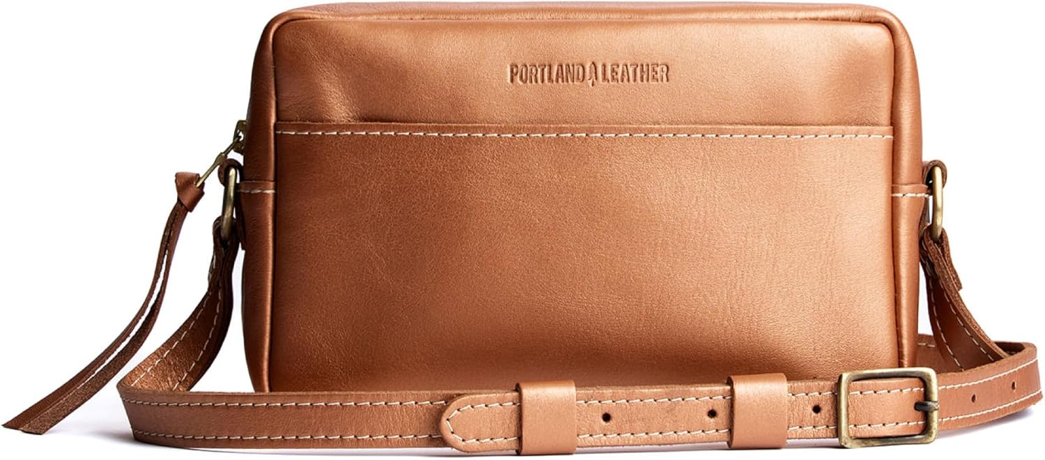 Portland Leather Goods Large Camera Bag Purse for Women – Handmade from the Finest Full-Grain Hides · v2