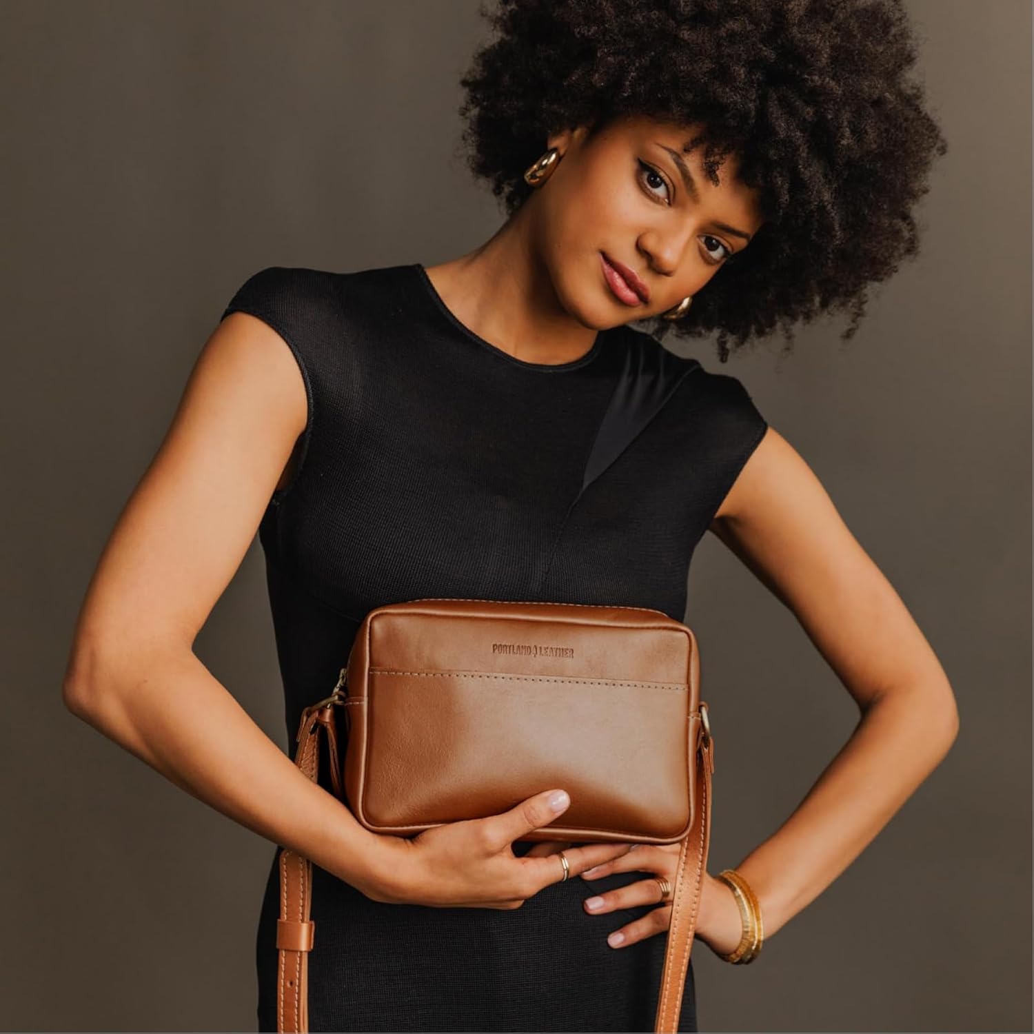 Portland Leather Goods Large Camera Bag Purse for Women – Handmade from the Finest Full-Grain Hides · v2