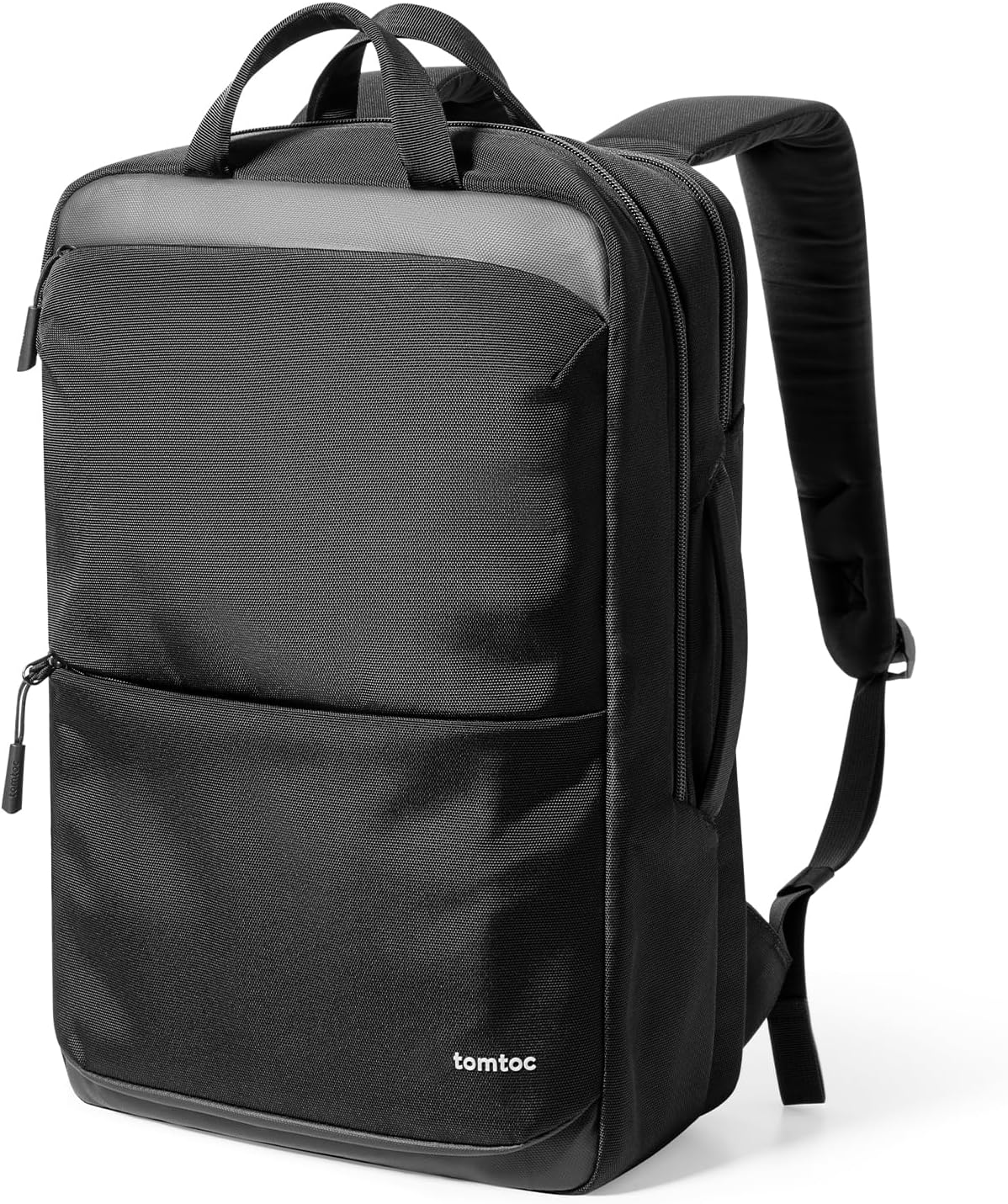 Tomtoc Laptop-Rucksack, 15,6-16-Zoll-Laptoptasche für Herren und Damen, 24-Liter-Computerrucksack für den täglichen Gebrauch für das 16-Zoll-MacBook Pro M4, Tagesrucksack für Arbeit, Pendeln, Business, College, Wochenendtrip