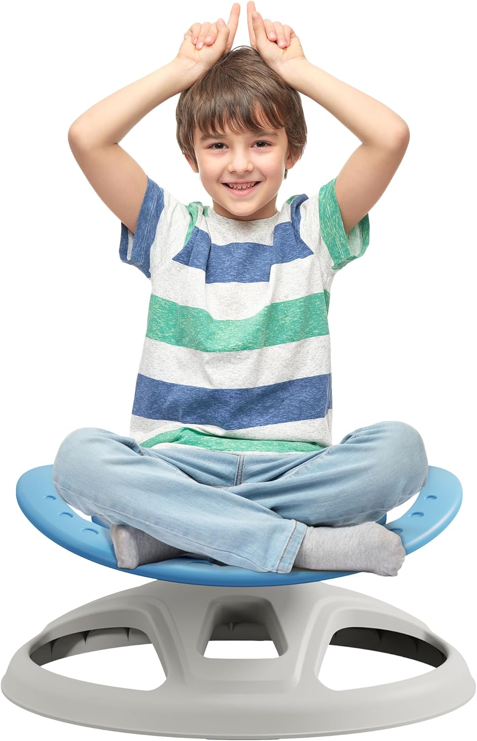 Brelley Sensory Spinning Chair for Kids, Autistic Kids Swivel Chair, Sensory Activity Toy for Toddlers, Physical Coordination Training Indoor  Outdoor Autism Sensory Products · v4