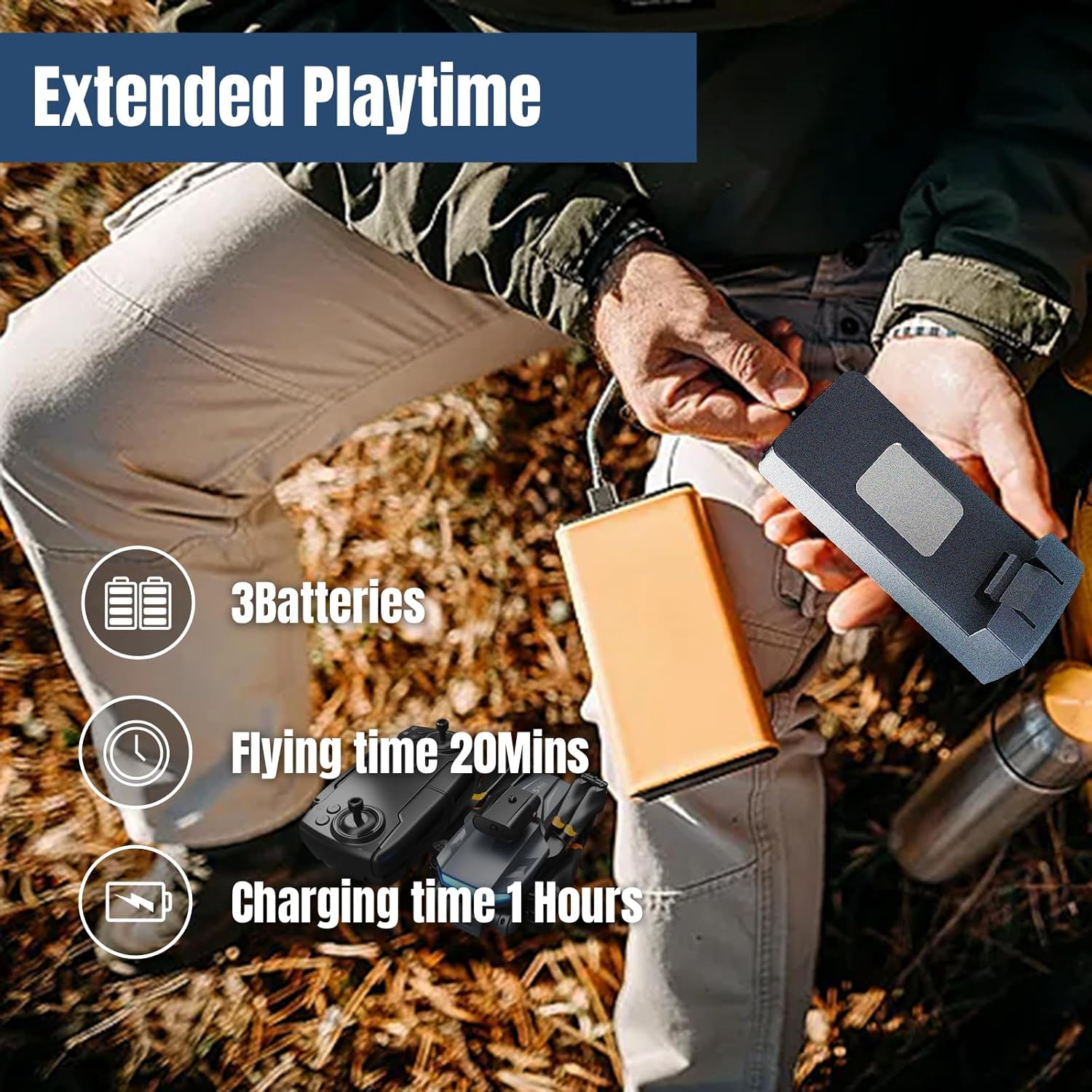 Brushless Motor Drone with Camera for Beginners, WiFi FPV Quadcopter with 4K HD Camera, Auto Hover, 3D Flips, Headless Mode, Trajectory Flight, Obstacle avoidance,2 Batteries · v4