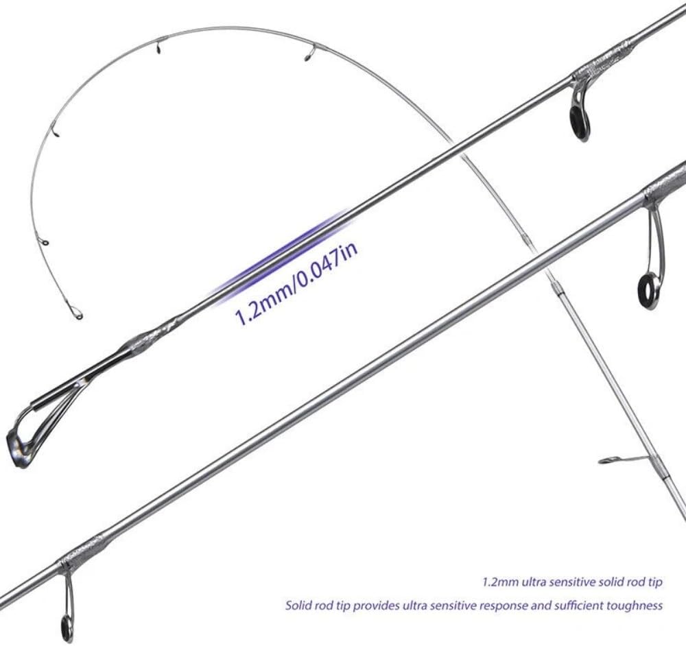 Lure Pole Stream Fishing Rod 1.68M 1.8M Fishing Rod Ultra Light Carbon Fiber · v4