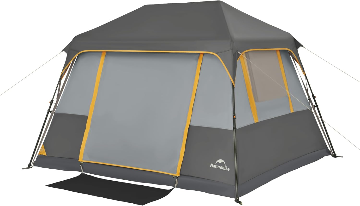 Naturehike Cape 4/6/8 Person Camping Tent, 60S Easy Setup Instant Tent Pop up Tent, Waterproof Large Tall 6/8 Person Tents for Camping, Car Camping · v5