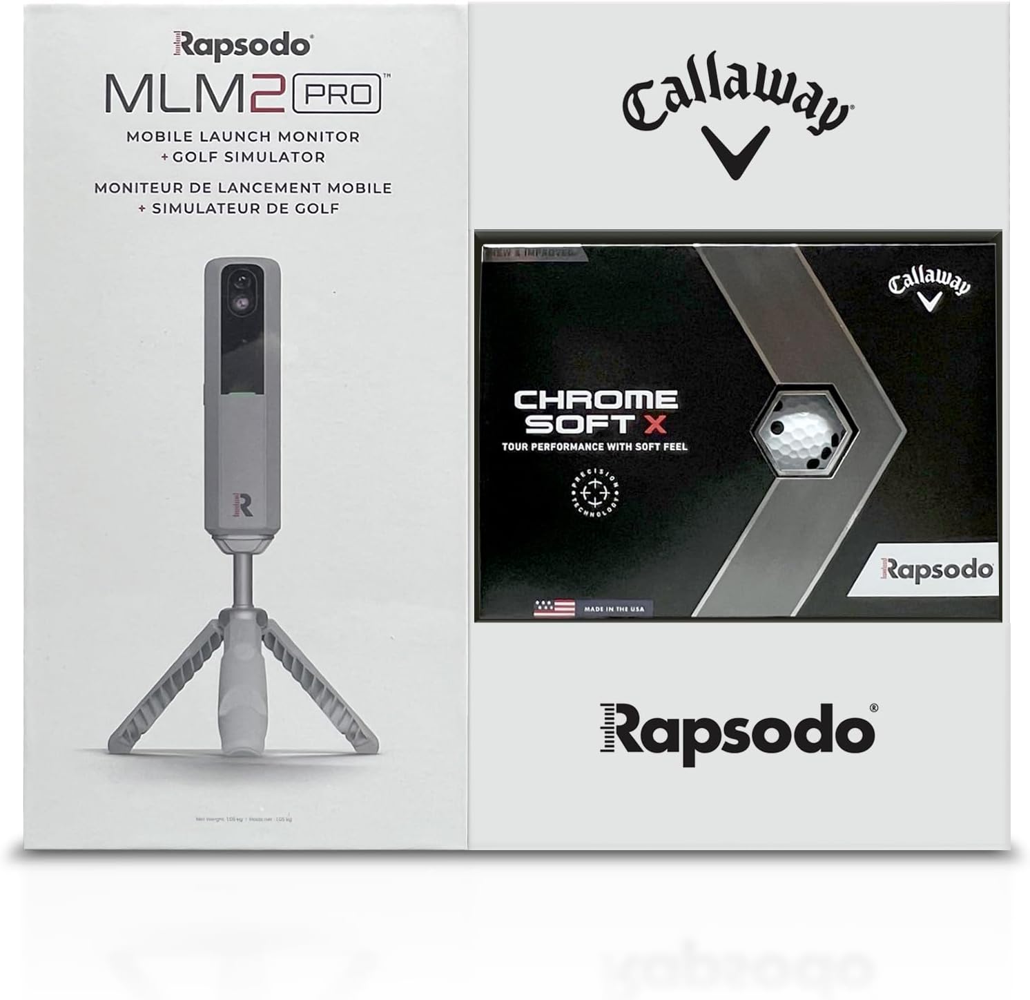 Simulatore di golf con monitor di lancio mobile Rapsodo MLM2PRO