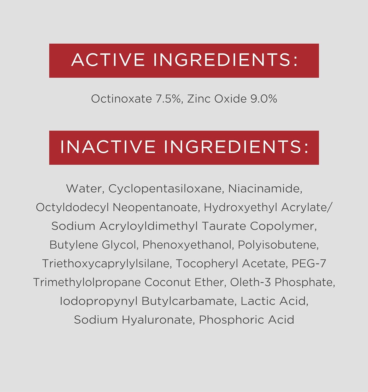 Crème solaire transparente EltaMD UV pour le visage SPF 46, crème solaire sans huile à l'oxyde de zinc, crème solaire recommandée par les dermatologues