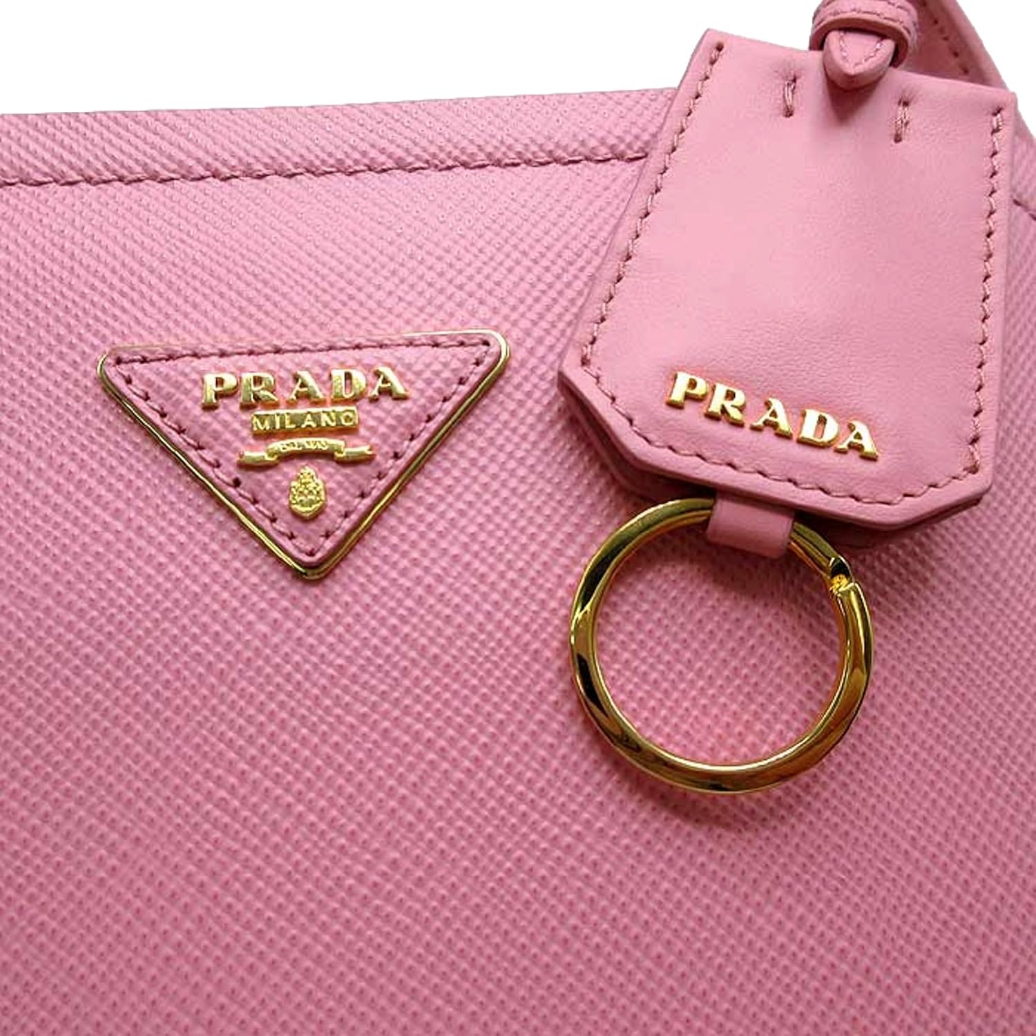 Borsa Matinee Prada Medium in pelle Saffiano Petalo Pink