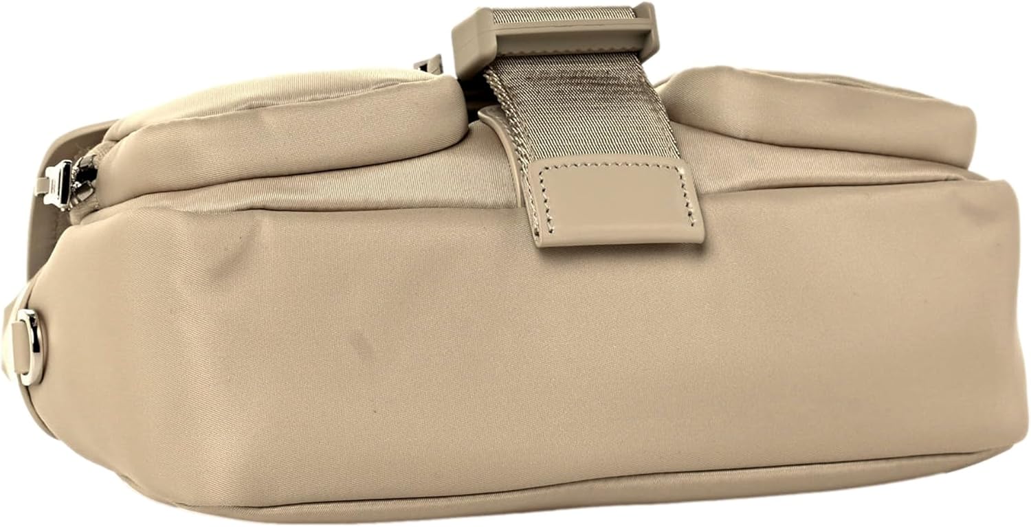 Borsa a tracolla Prada Deserto Tessuto in nylon verniciato con fibbia