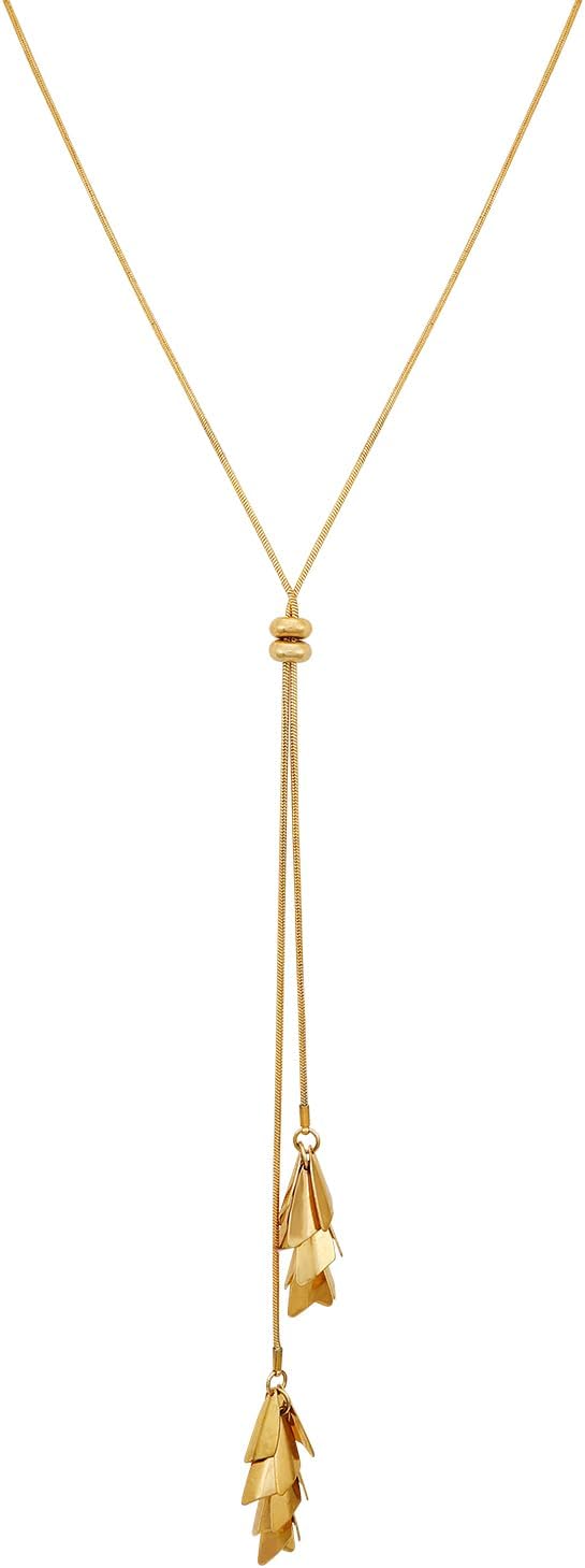 Lucky Brand Adjustable Boho Pendant Necklace · v2