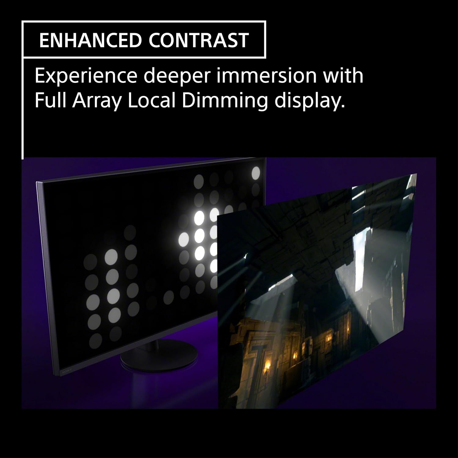 Sony INZONE H5 Wireless Gaming Headphones, Black INZONE M9 II 4K 160Hz Full Array LED HDR Gaming Monitor · v2