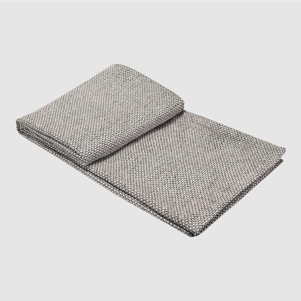 JATDHY Take a Towel ผ้าห่มปลายเตียง Light Luxury สี Rice Coffee Texture Suede ผ้าห่ม Take a Blanket(2400 * 1350mm)
