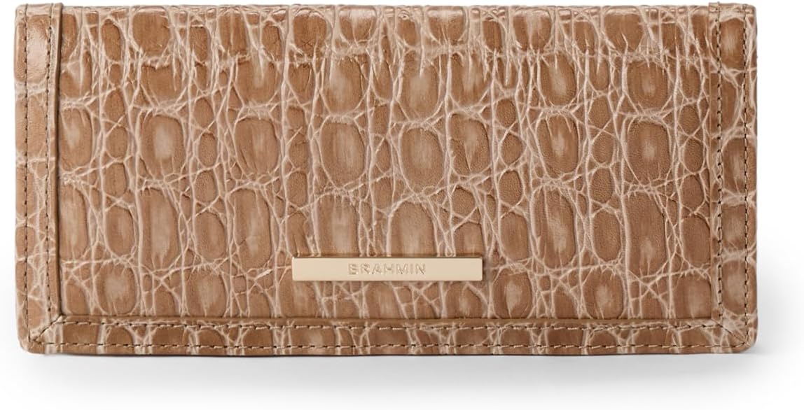 BRAHMIN Ady Wallet - Timeless Taupe Bayem · v3