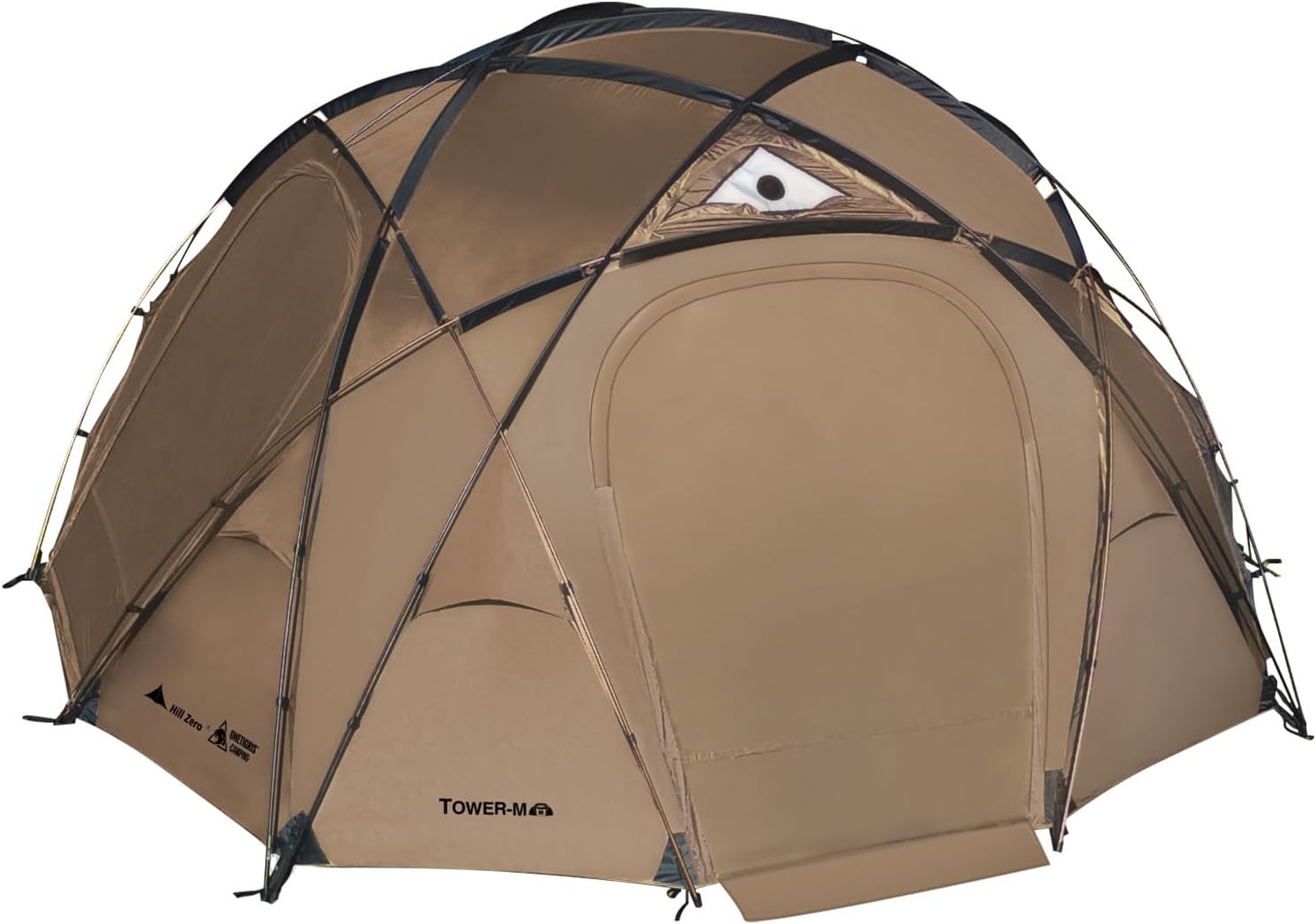 OneTigris Tower M Dome Tent, Waterproof Windproof 4 Person Tent with Stove Jack for Camping, Hiking, Hunting, Bushcraft, Winter, Car Trips · v5