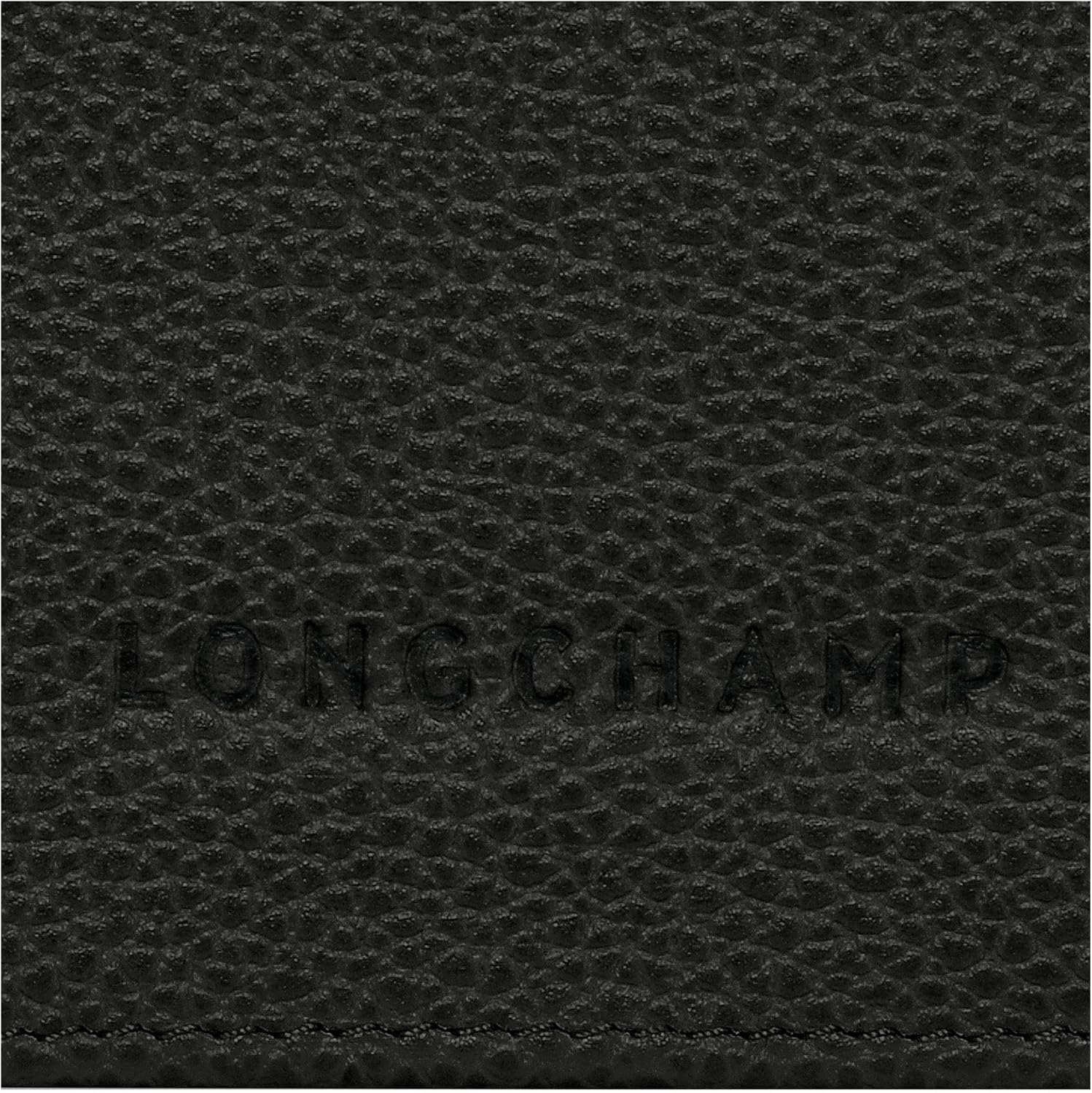 Dompet Longchamp Le Foulonne Continental - Hitam