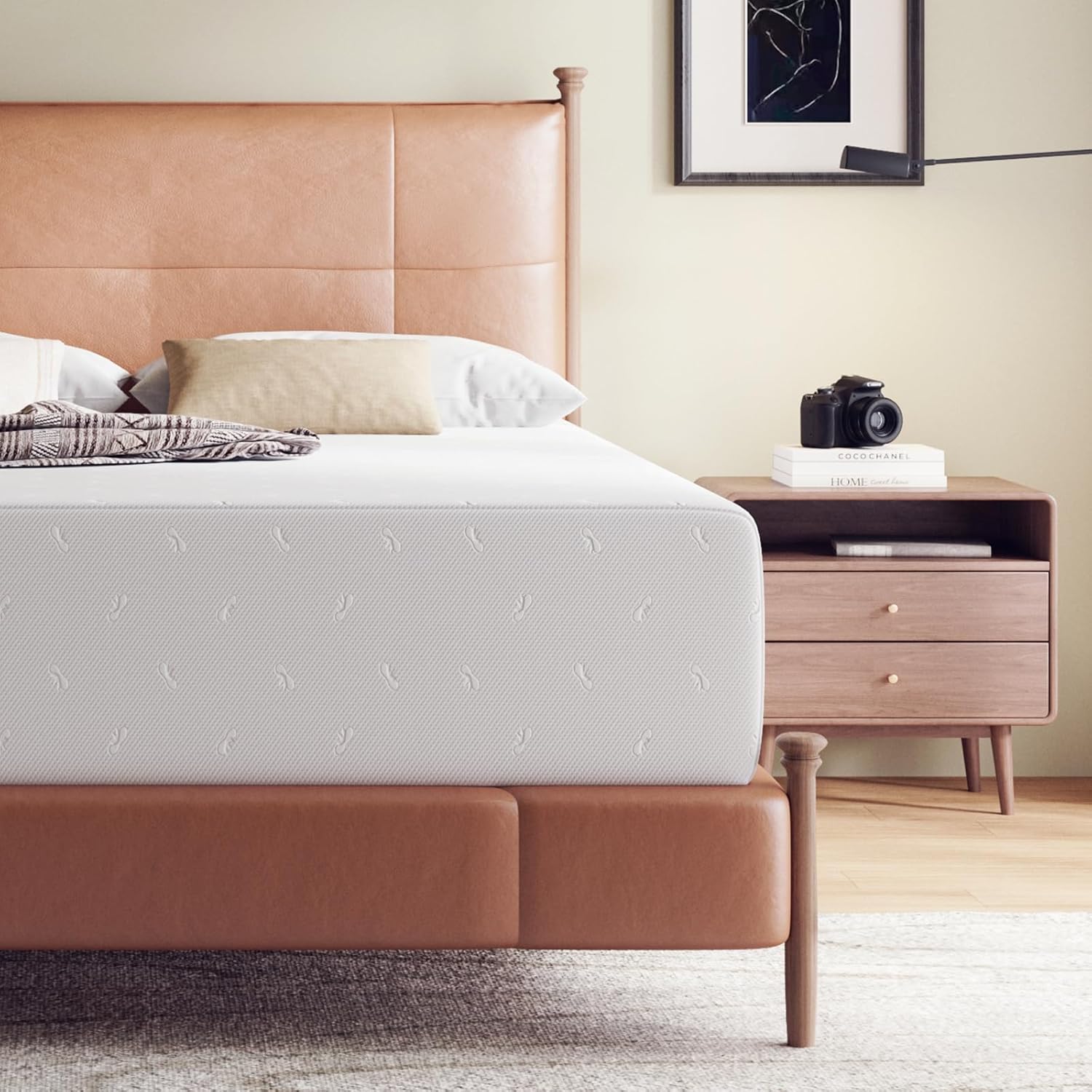 Materasso Queen Sweetnight da 12 pollici, materasso Queen in memory foam in una scatola per dormire comodamente e alleviare la pressione, materassi queen size certificati CertiPur-US di media rigidità