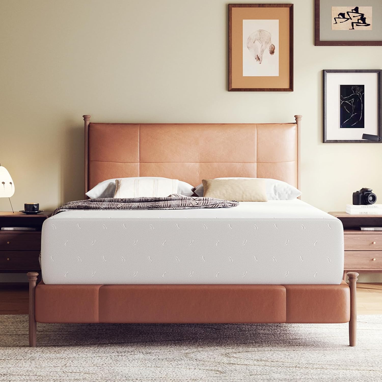 Sweetnight 14 Inch Queen Mattress, Queen Memory Foam Mattress in a Box for Comfort Sleep  Pressure Relief, CertiPUR-US Certified Queen Size Mattress Medium Firm · v2