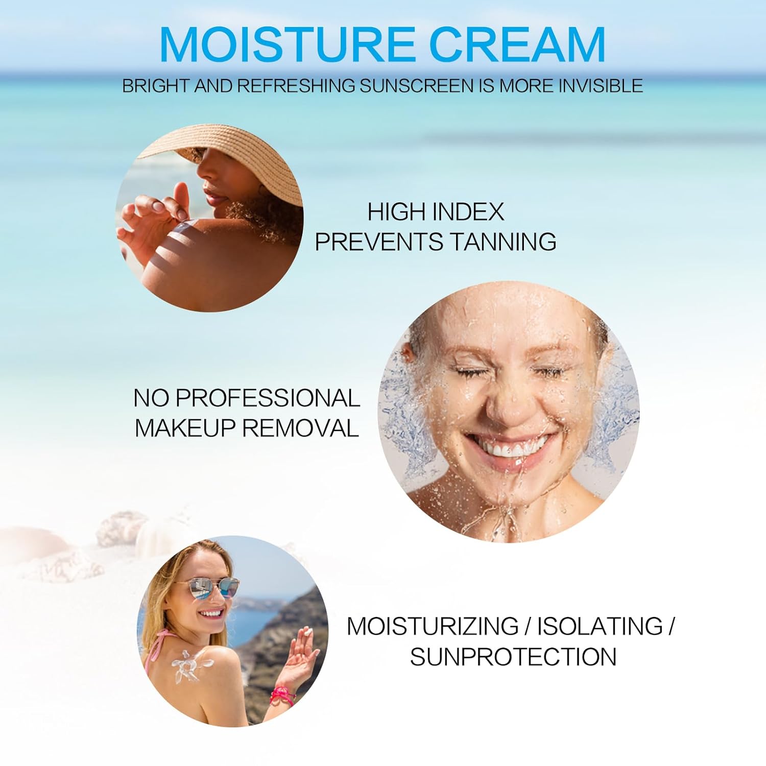 Crema solare Centella SPF 50, 50 ML, 2 pezzi