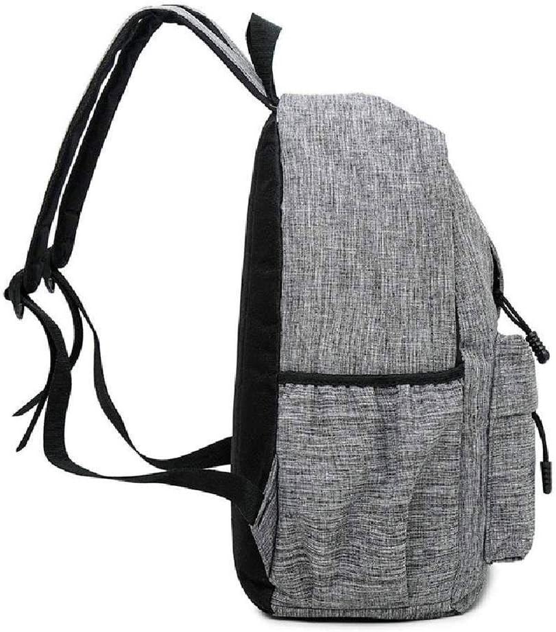 DFHBFG Sports backpack, Canvas Backpack Couple Sports Casual Shoulder Bag Neutral Travel Bag · v5