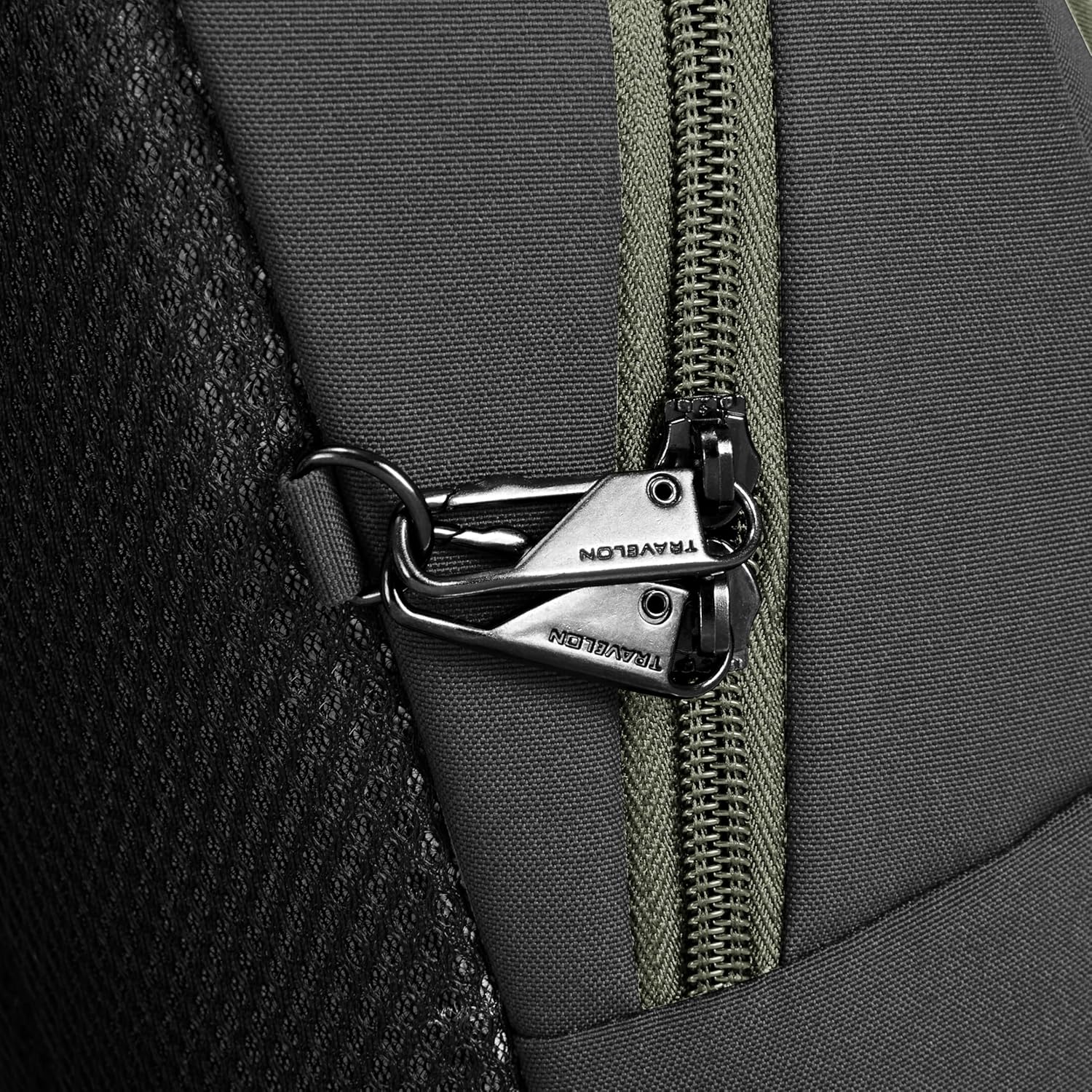 Travelon Anti-Theft The Voyages Small Backpack with XL Water Bottle Pocket, Black, 8 W x 14" H x 4.5" D · v3