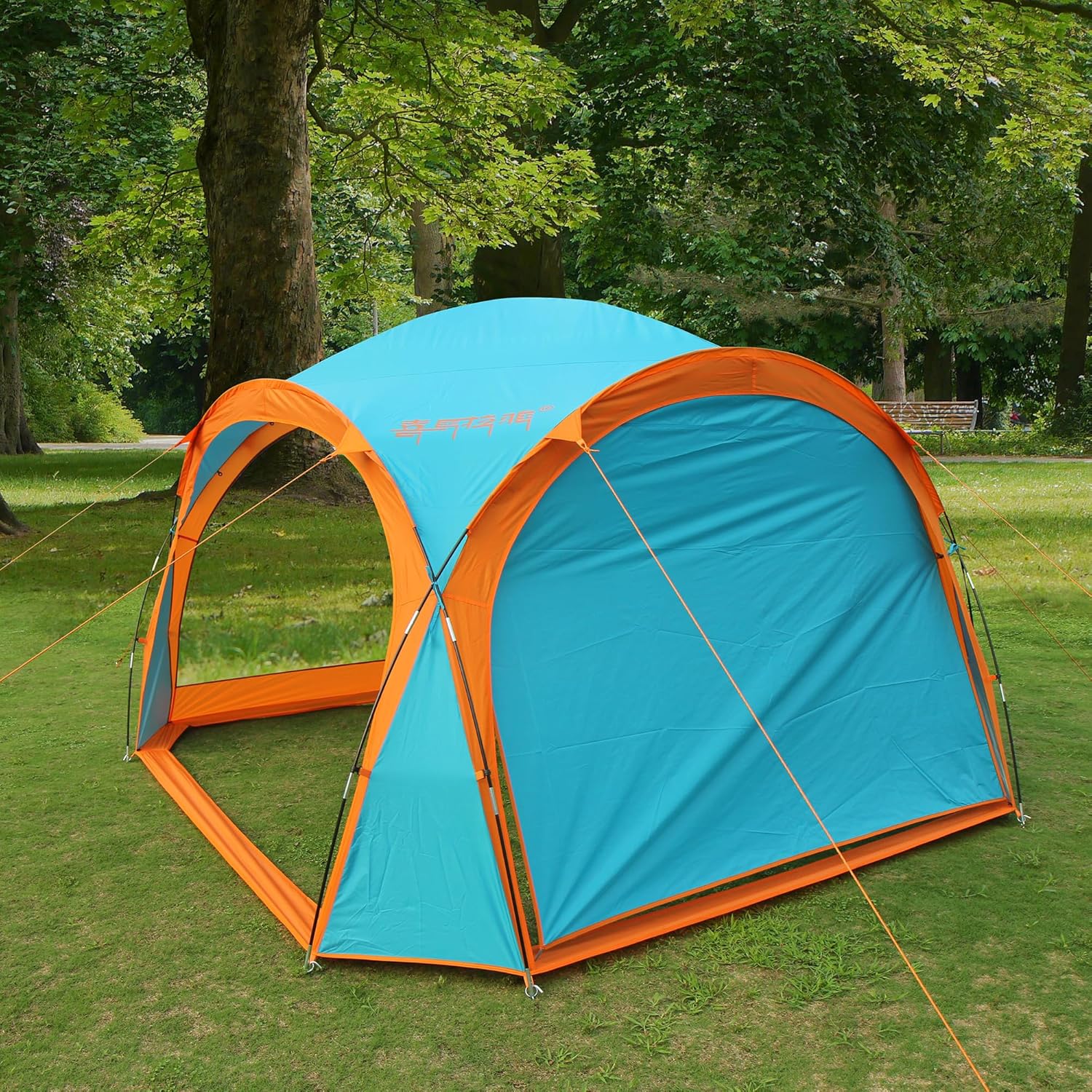 Himalaya Screen House Tent, 8-10 Person Screen Camping Tent Canopy Tent Screen Gazebo Backpacking Windproof Easy Setup for Outdoor Camping Patio Backyard · v14