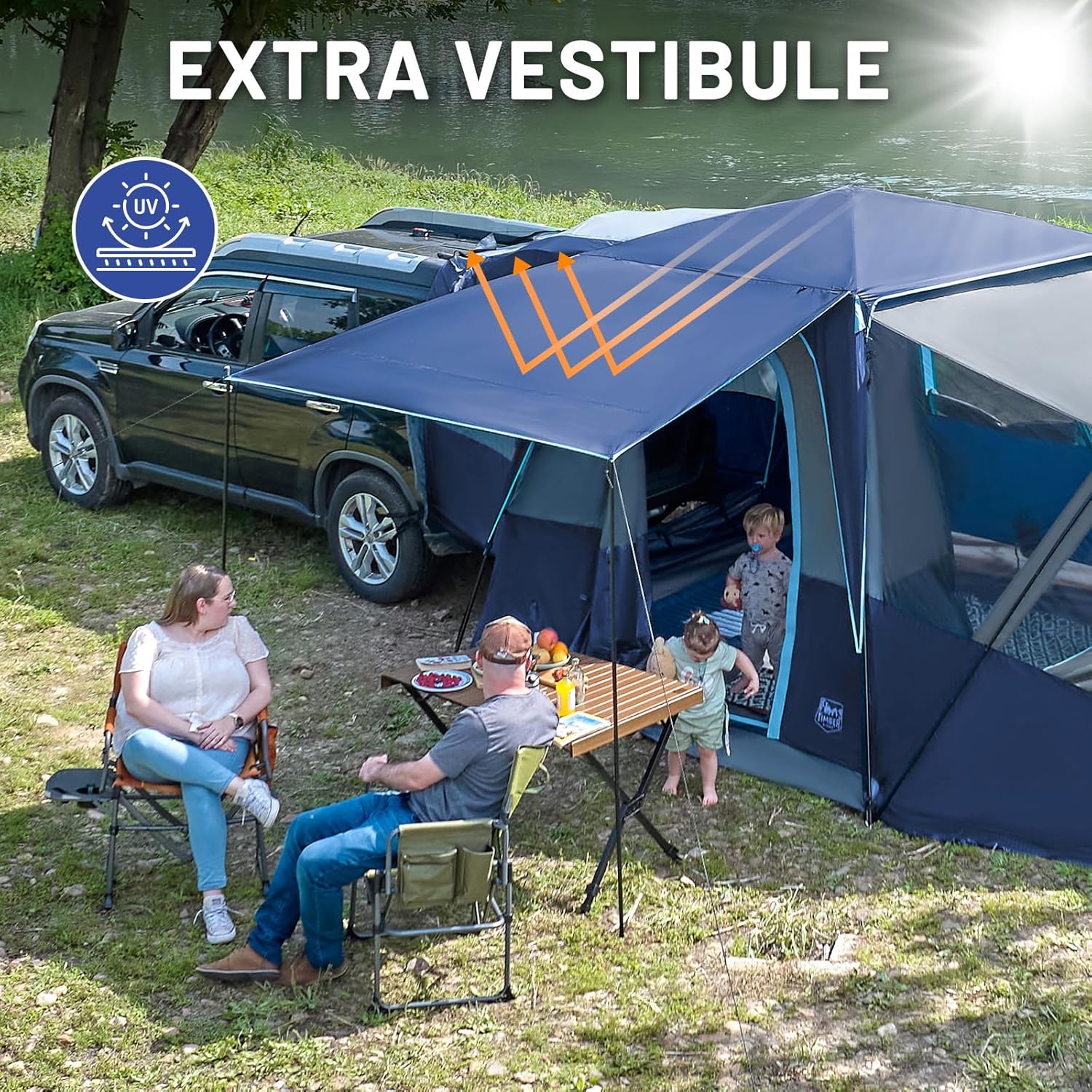 TIMBER RIDGE 5-9인용 SUV 텐트 10팩 텐트 스테이크